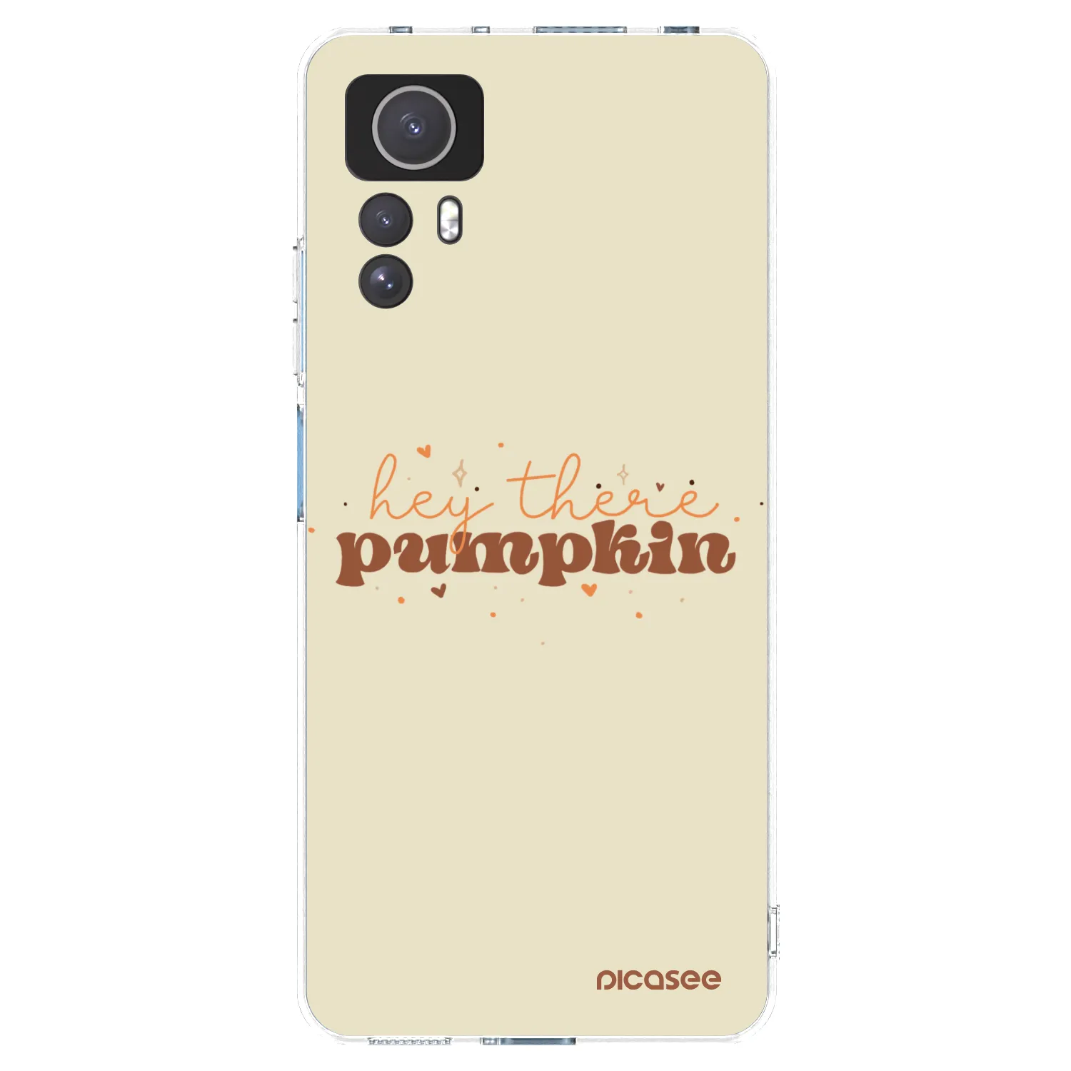 Picasee silikónový prehľadný obal pre Xiaomi Redmi Note 12S - Hey there pumpkin