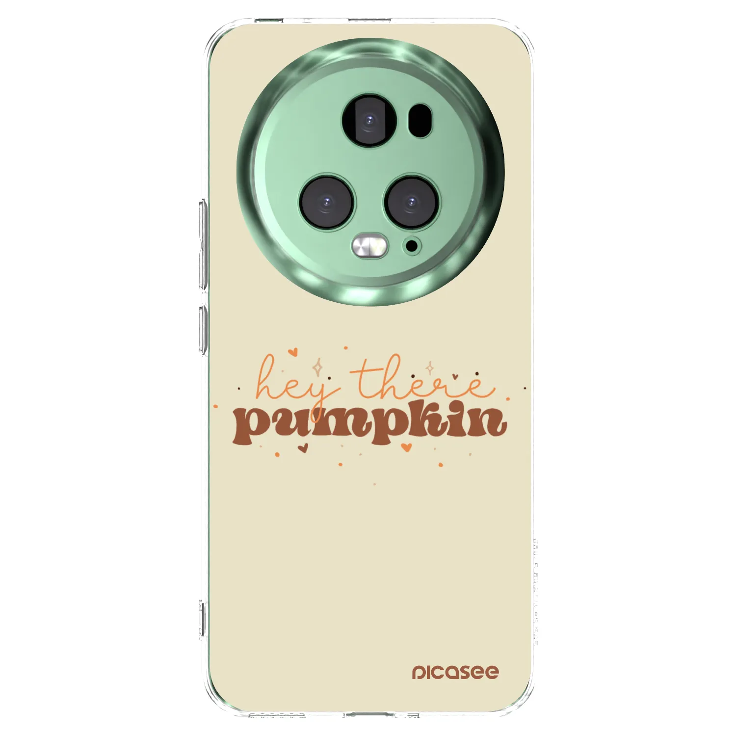 Picasee silikónový prehľadný obal pre Honor Magic5 Pro - Hey there pumpkin