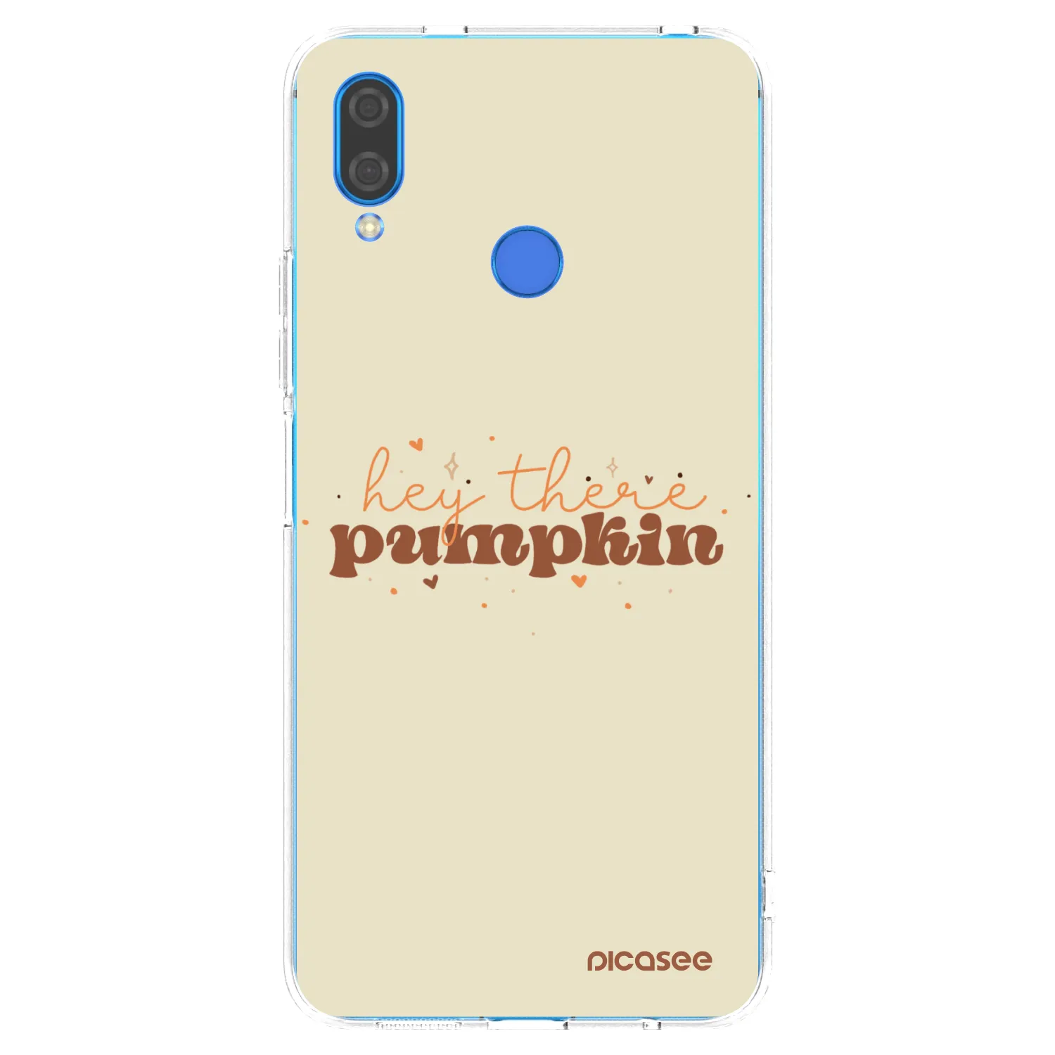 Picasee silikónový prehľadný obal pre Huawei Nova 3 - Hey there pumpkin