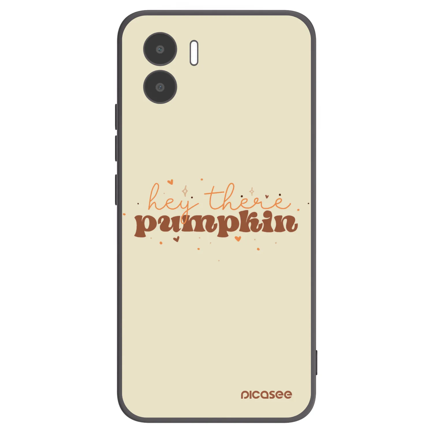 Picasee silikónový čierny obal pre Xiaomi Redmi A2 - Hey there pumpkin
