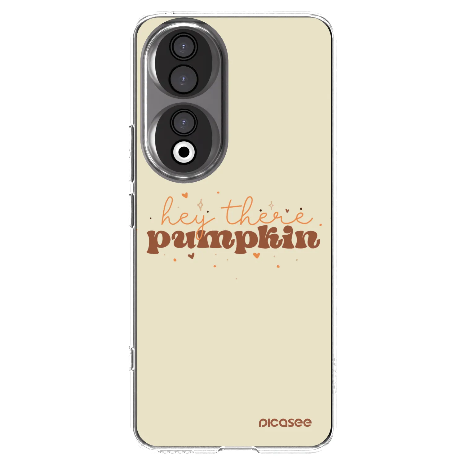 Picasee silikónový prehľadný obal pre Honor 90 5G - Hey there pumpkin