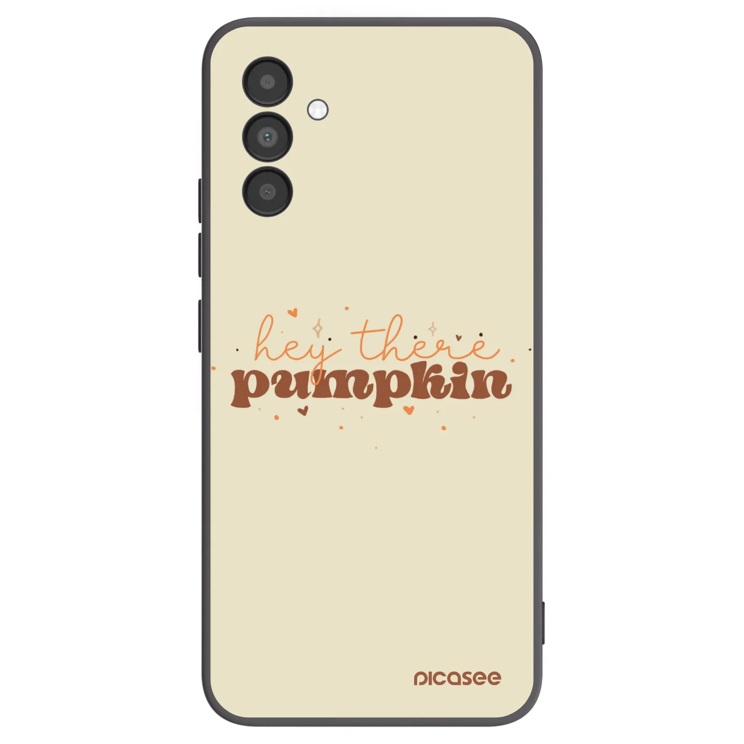 Picasee silikónový čierny obal pre Samsung Galaxy A04s A047F - Hey there pumpkin