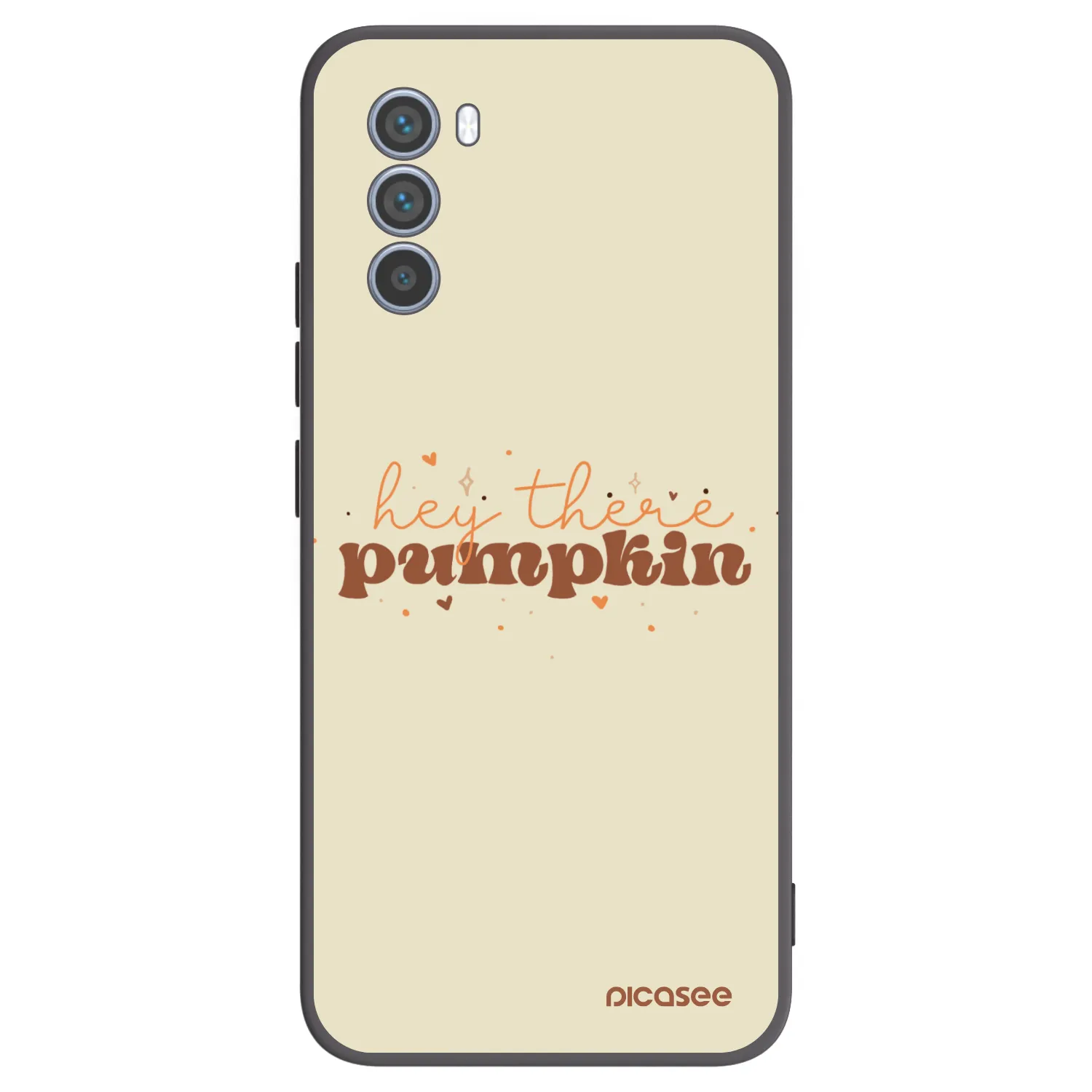 Picasee silikónový čierny obal pre Motorola Moto G62 - Hey there pumpkin