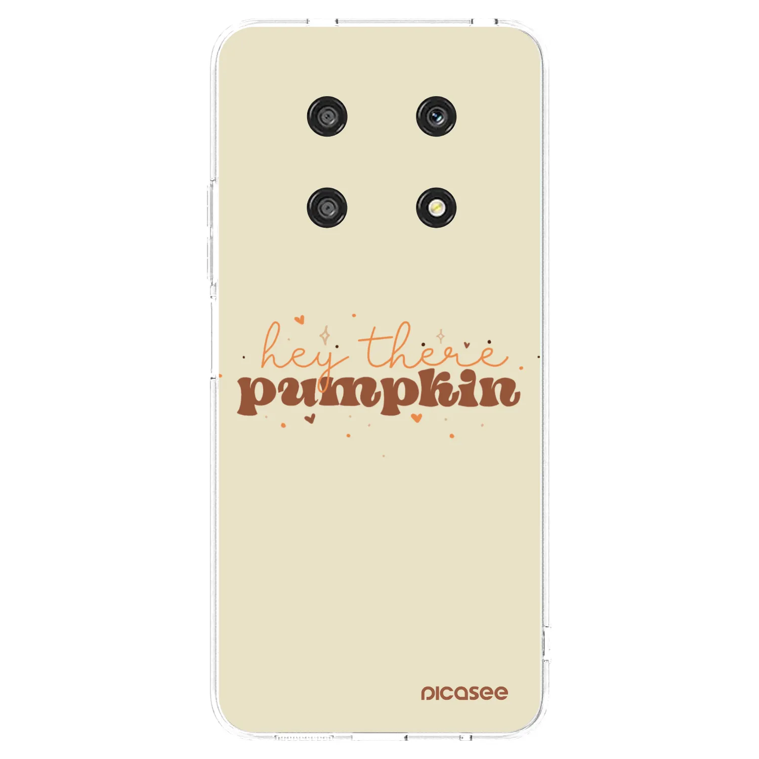 Picasee silikónový prehľadný obal pre Honor Magic4 Lite 5G - Hey there pumpkin