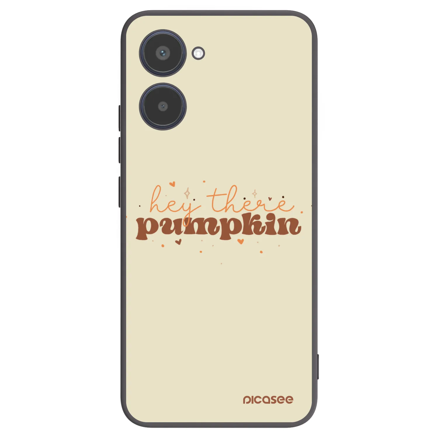 Picasee silikónový čierny obal pre Realme 10 4G - Hey there pumpkin