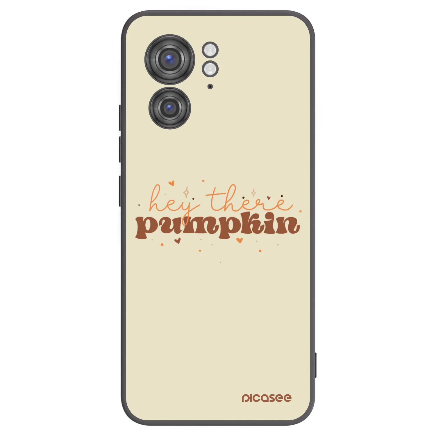 Picasee silikónový čierny obal pre Motorola Edge 40 - Hey there pumpkin