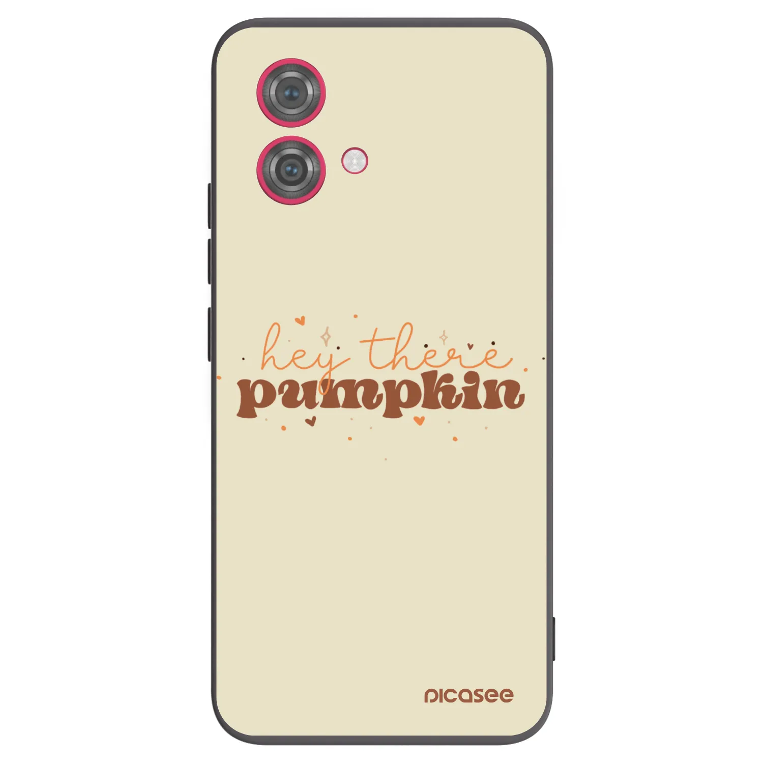 Picasee silikónový čierny obal pre Motorola Moto G84 5G - Hey there pumpkin