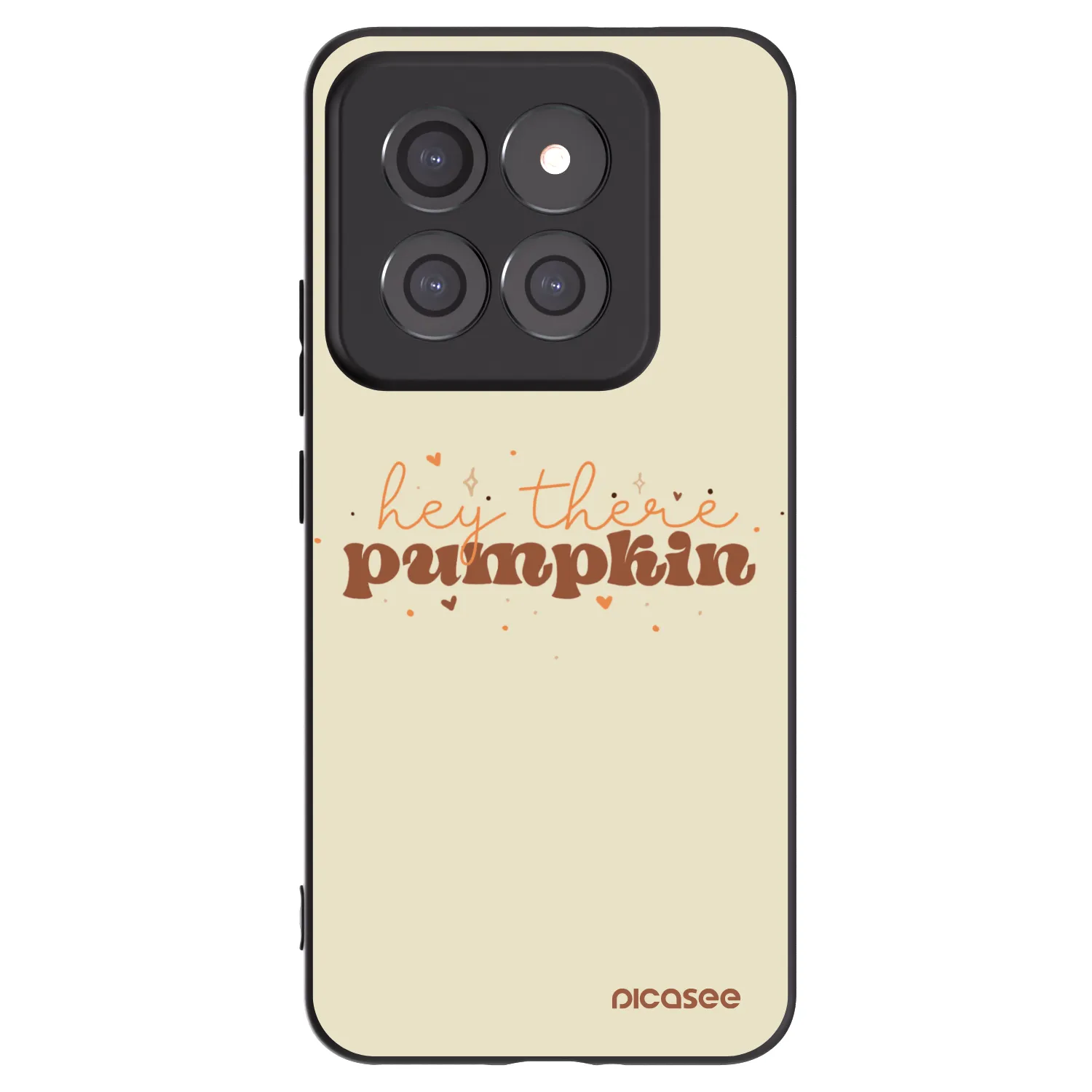 Picasee silikónový čierny obal pre Xiaomi 14 Pro - Hey there pumpkin