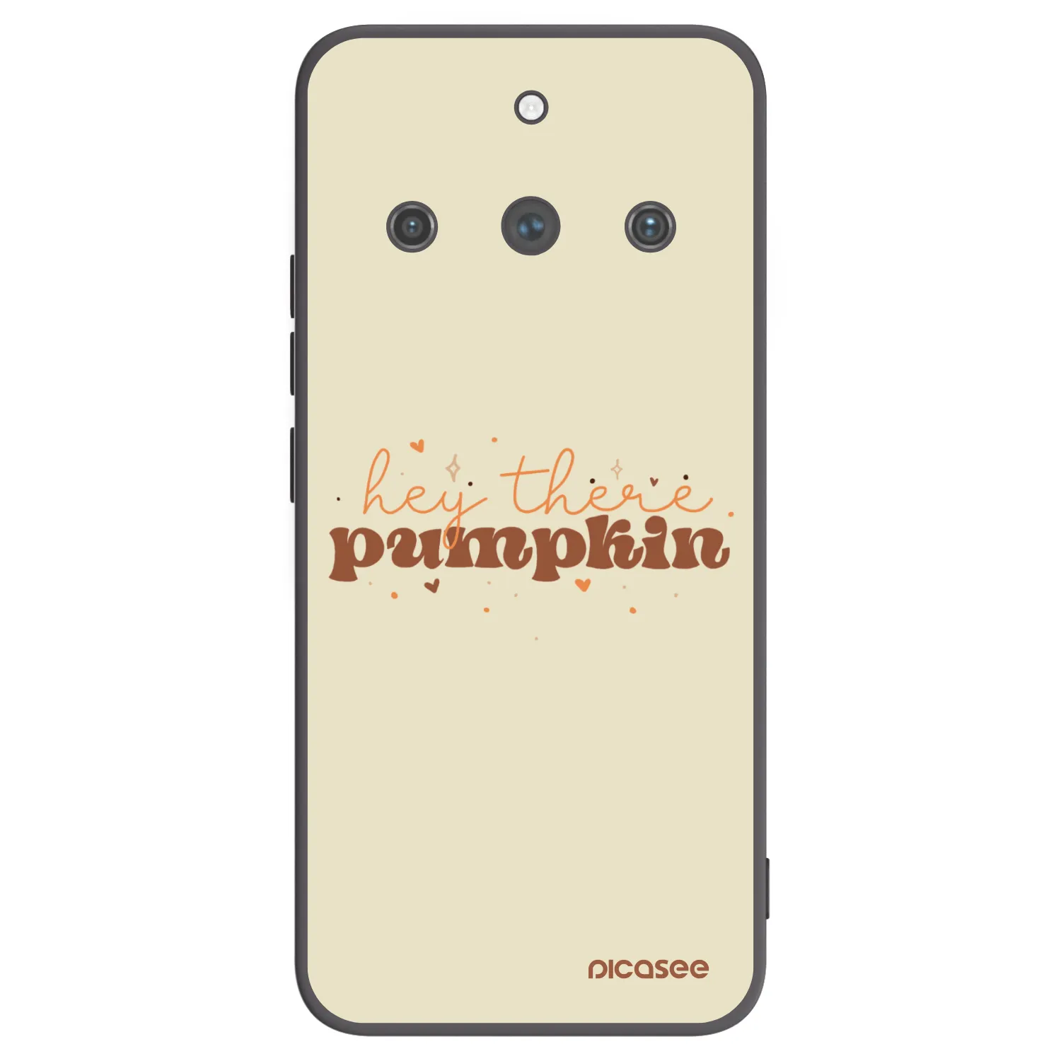 Picasee silikónový čierny obal pre Realme 11 Pro+ - Hey there pumpkin