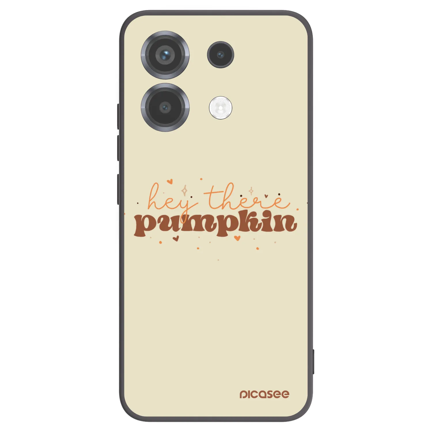 Picasee silikónový čierny obal pre Xiaomi Poco X6 - Hey there pumpkin