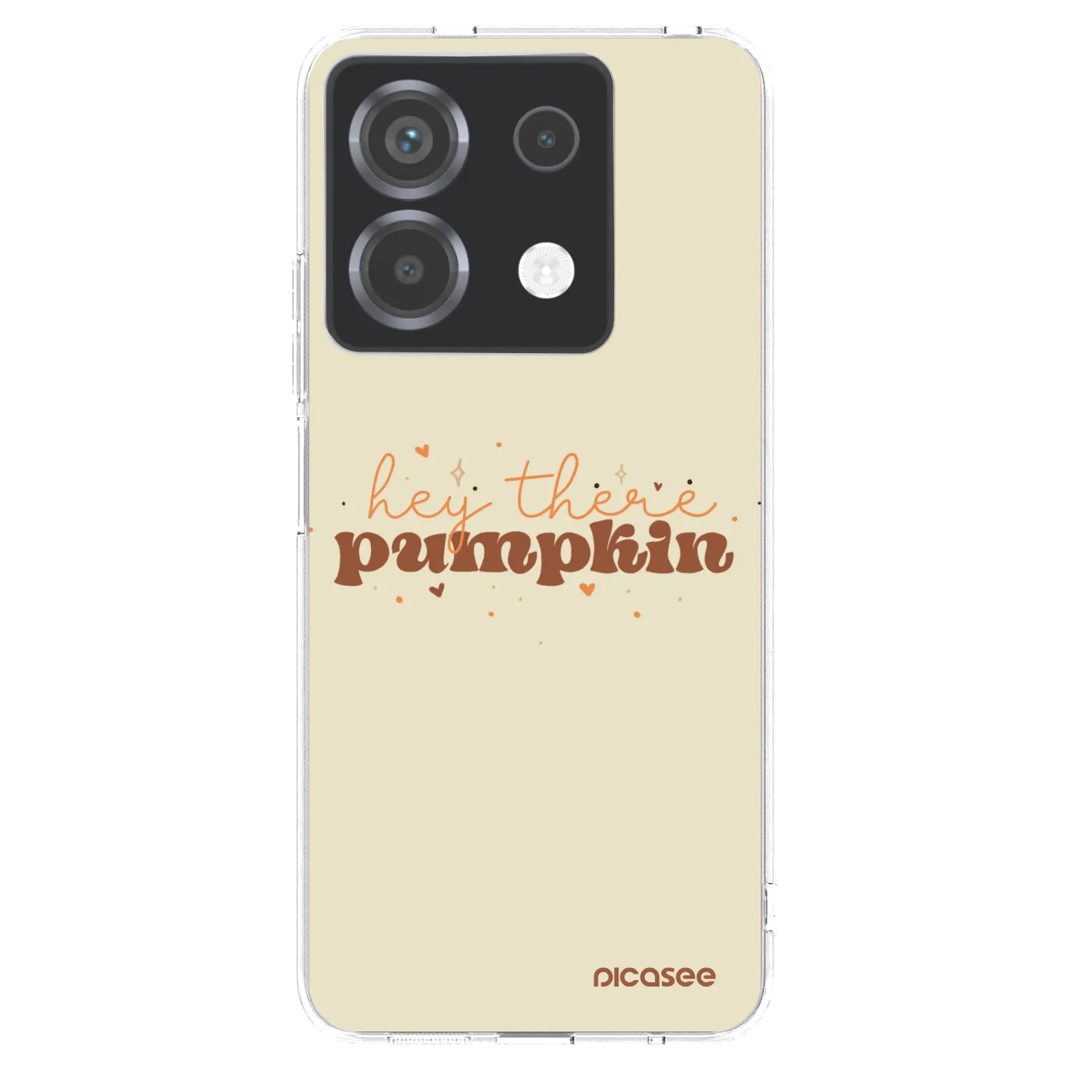 Picasee silikónový prehľadný obal pre Xiaomi Poco X6 - Hey there pumpkin