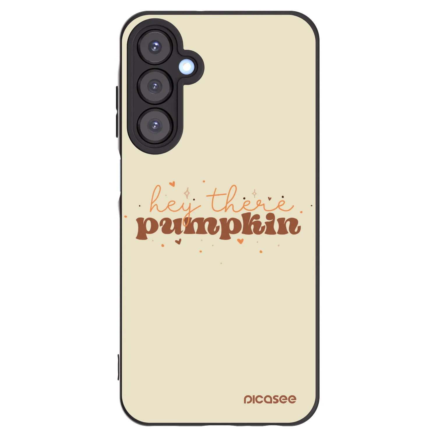 Picasee silikónový čierny obal pre Samsung Galaxy A25 A256B 5G - Hey there pumpkin