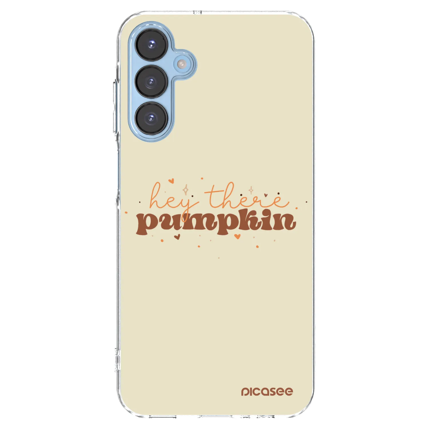 Picasee silikónový prehľadný obal pre Samsung Galaxy A15 A156B 5G - Hey there pumpkin