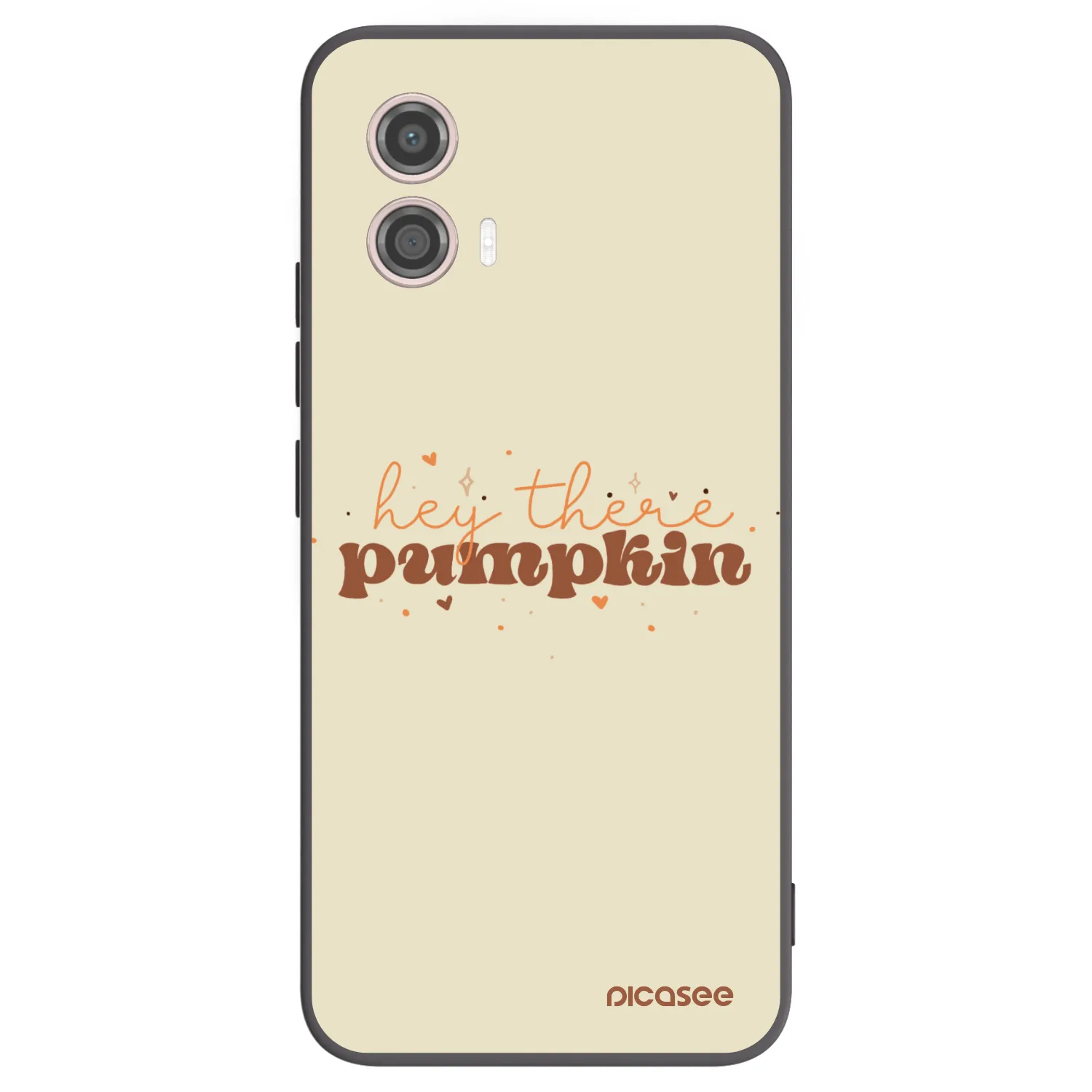 Picasee silikónový čierny obal pre Motorola Moto G53 5G - Hey there pumpkin
