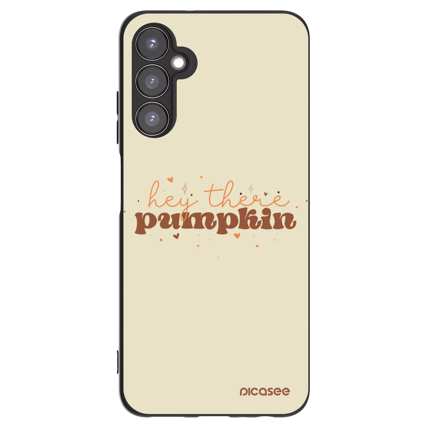 Picasee silikónový čierny obal pre Samsung Galaxy A05s A057G - Hey there pumpkin