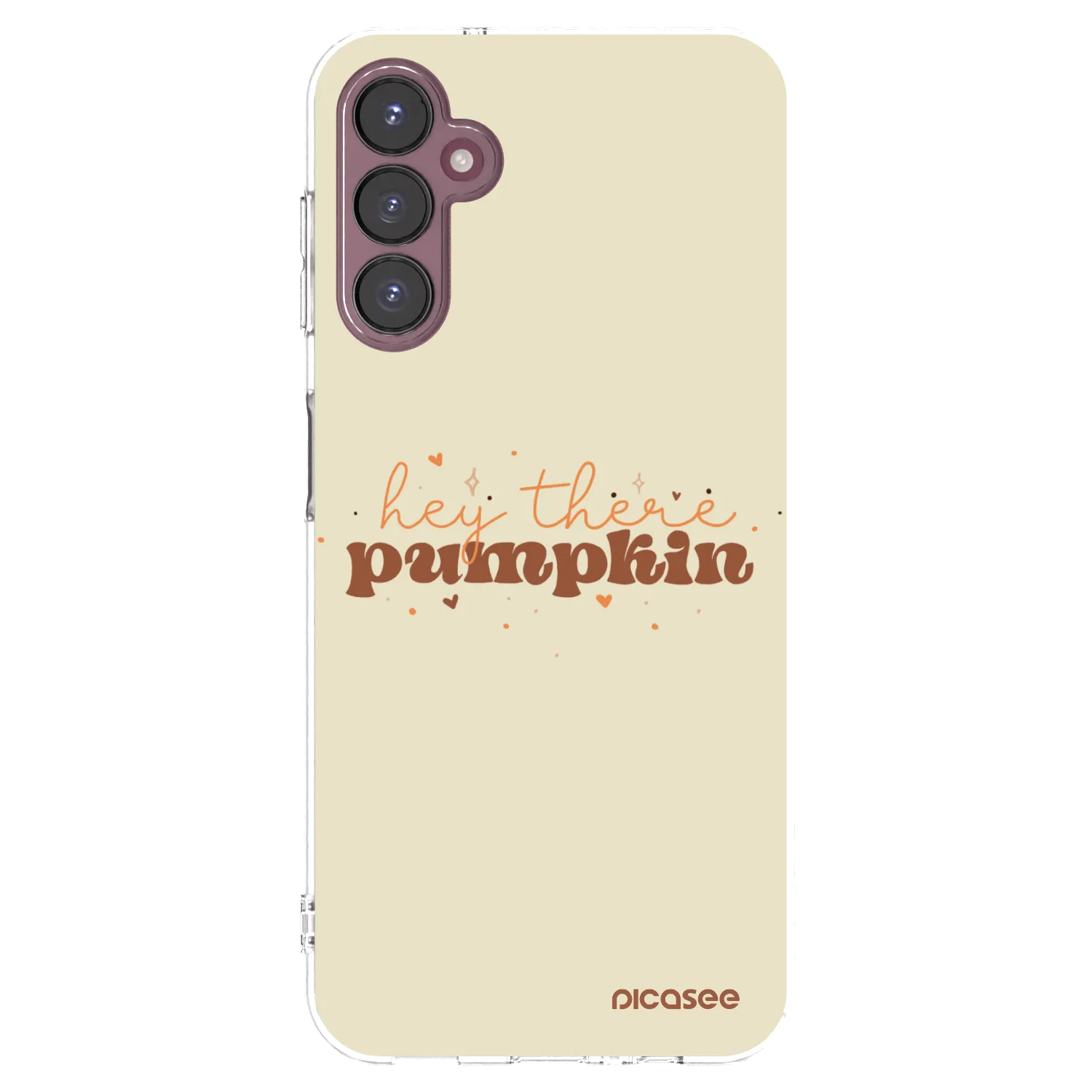 Picasee silikónový prehľadný obal pre Samsung Galaxy A05s A057G - Hey there pumpkin
