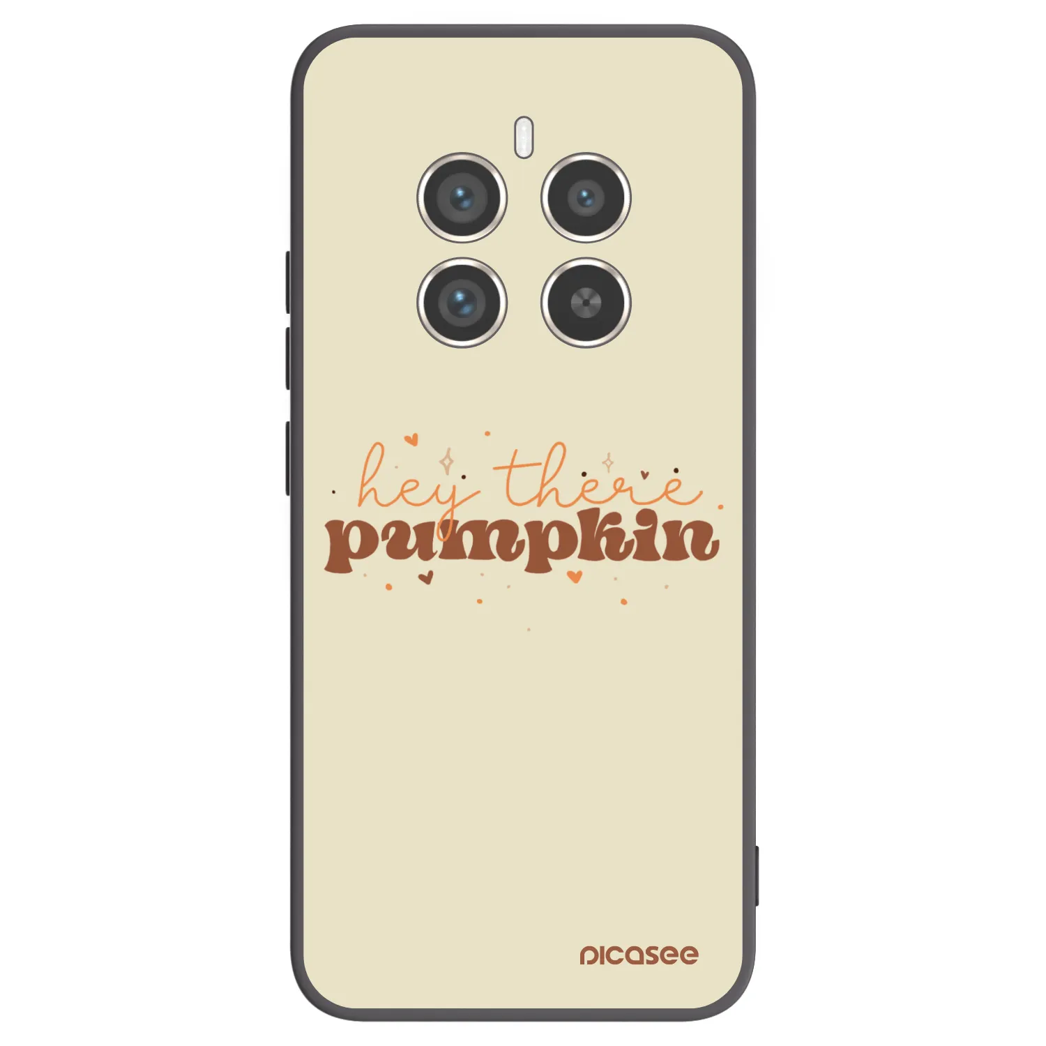 Picasee silikónový čierny obal pre Realme 12 Pro 5G - Hey there pumpkin