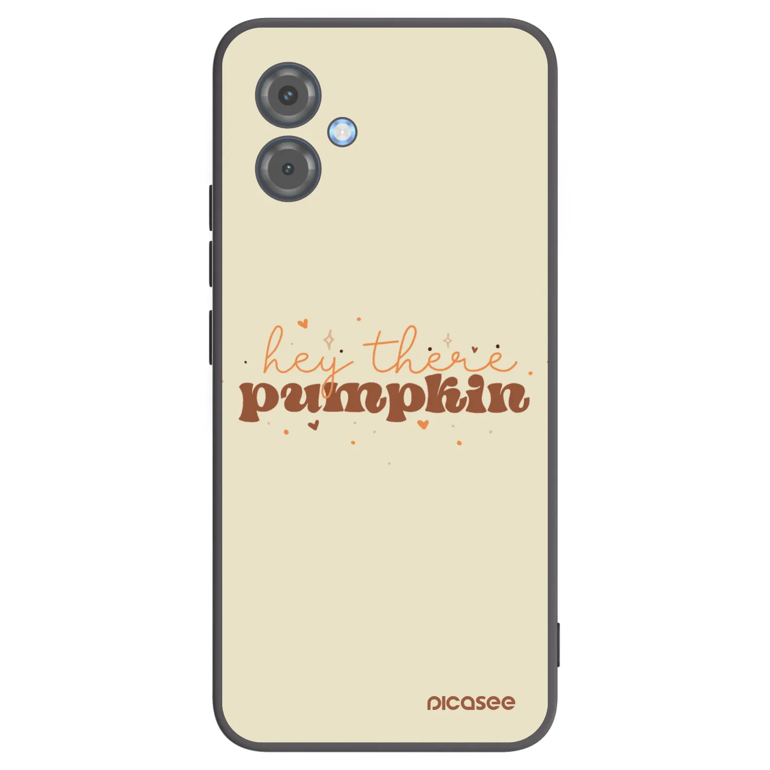 Picasee silikónový čierny obal pre Motorola Moto G14 - Hey there pumpkin