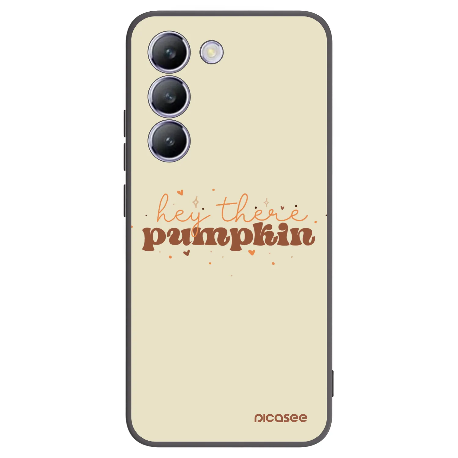 Picasee silikónový čierny obal pre Vivo V40 SE 5G - Hey there pumpkin