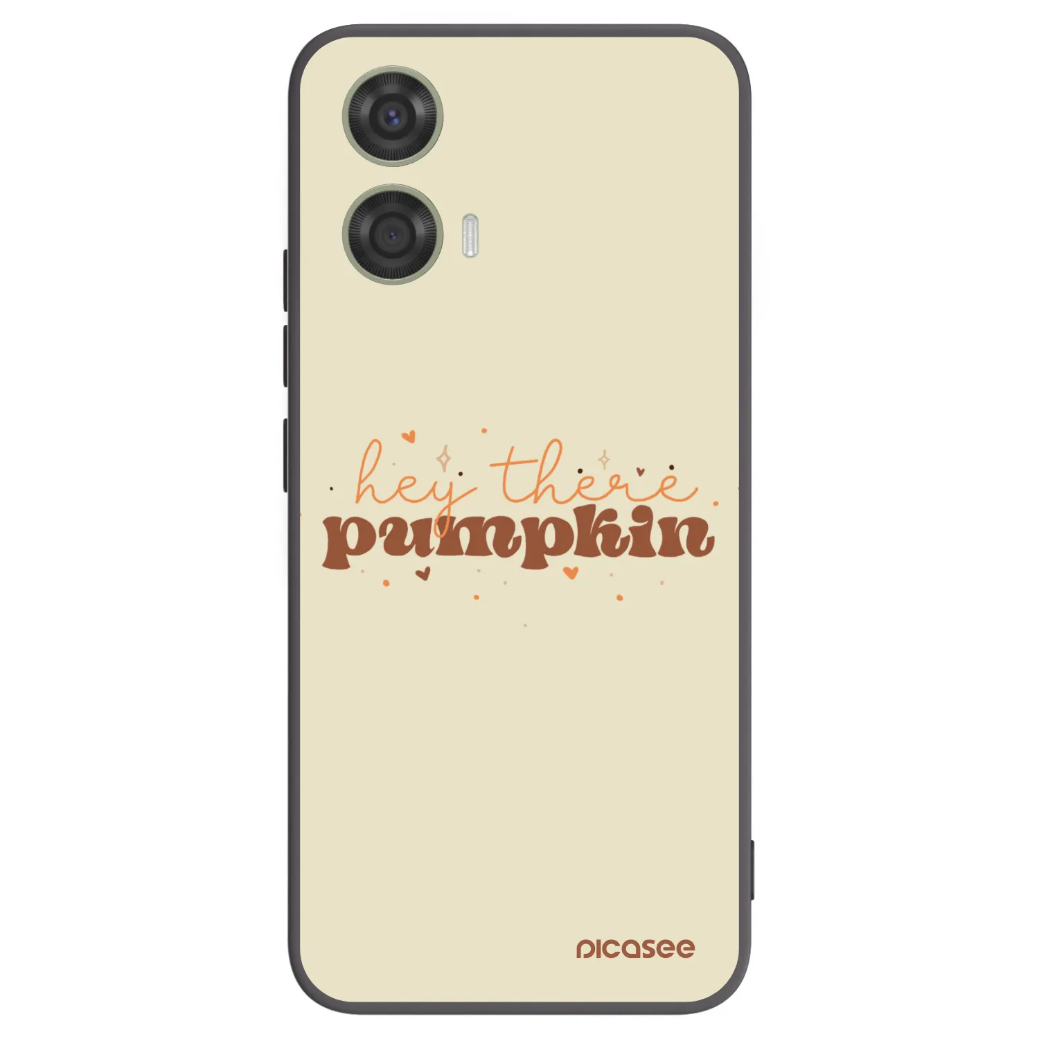 Picasee silikónový čierny obal pre Motorola Moto G24 - Hey there pumpkin