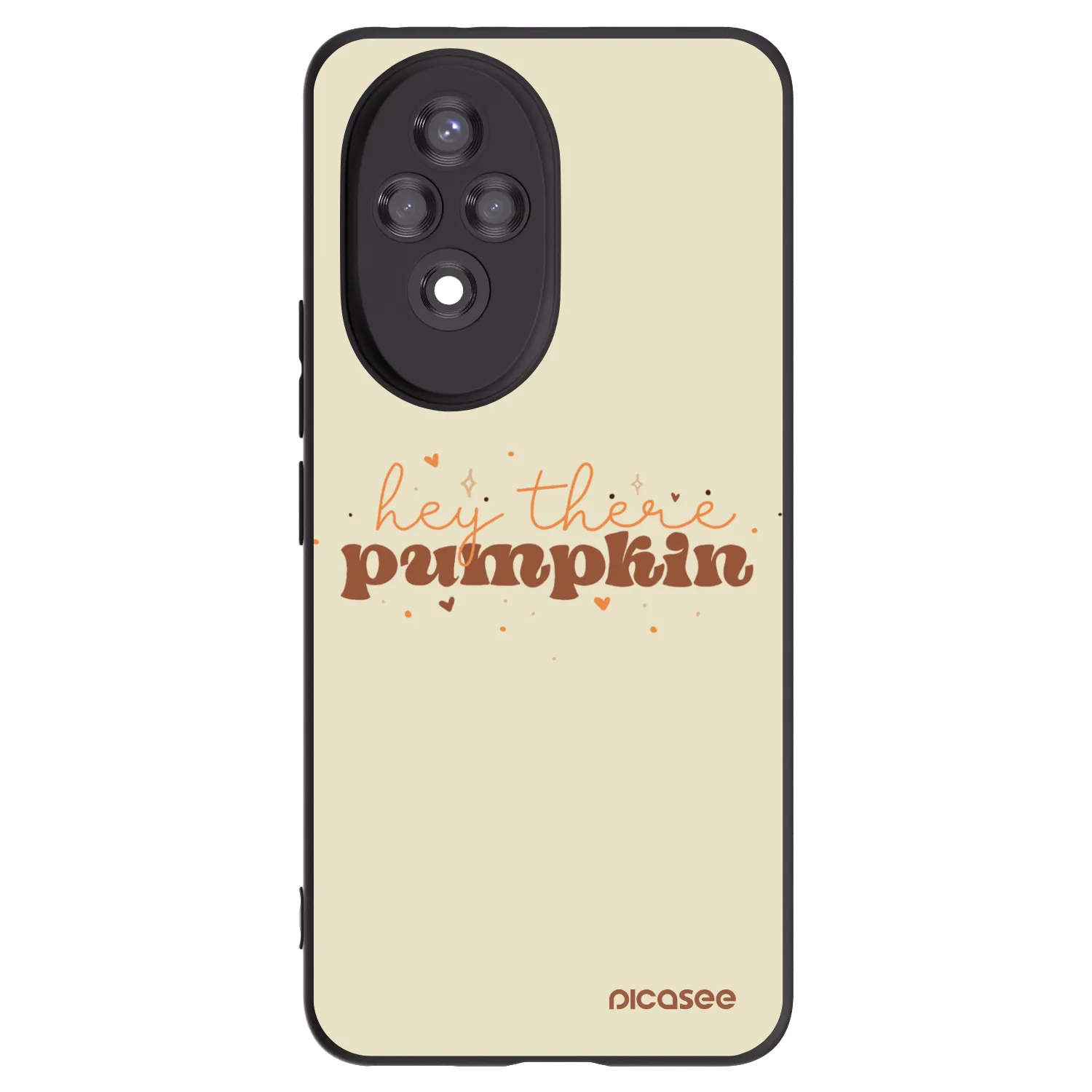 Picasee silikónový čierny obal pre Honor 200 5G - Hey there pumpkin