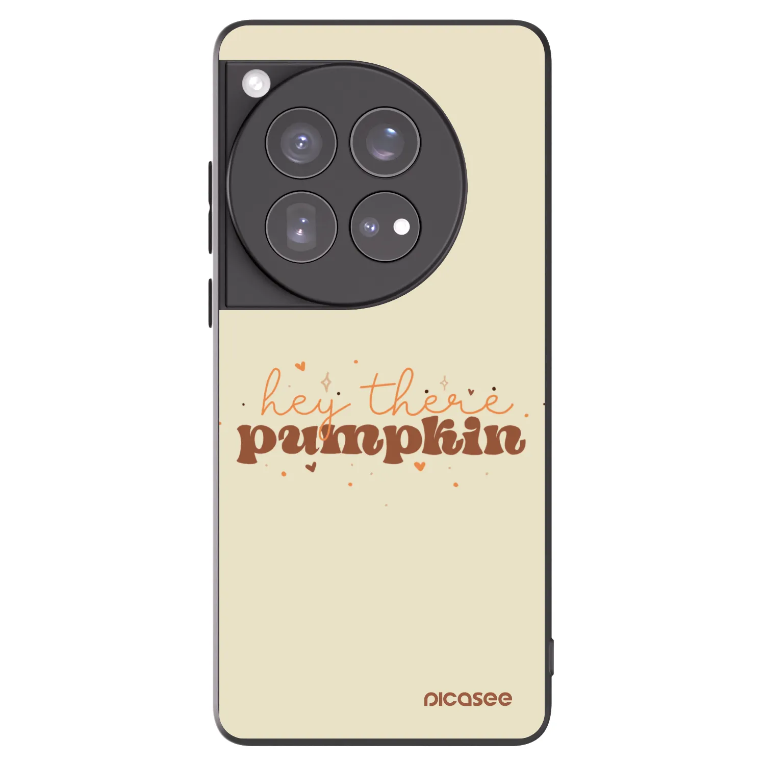 Picasee silikónový čierny obal pre OnePlus 12 5G - Hey there pumpkin
