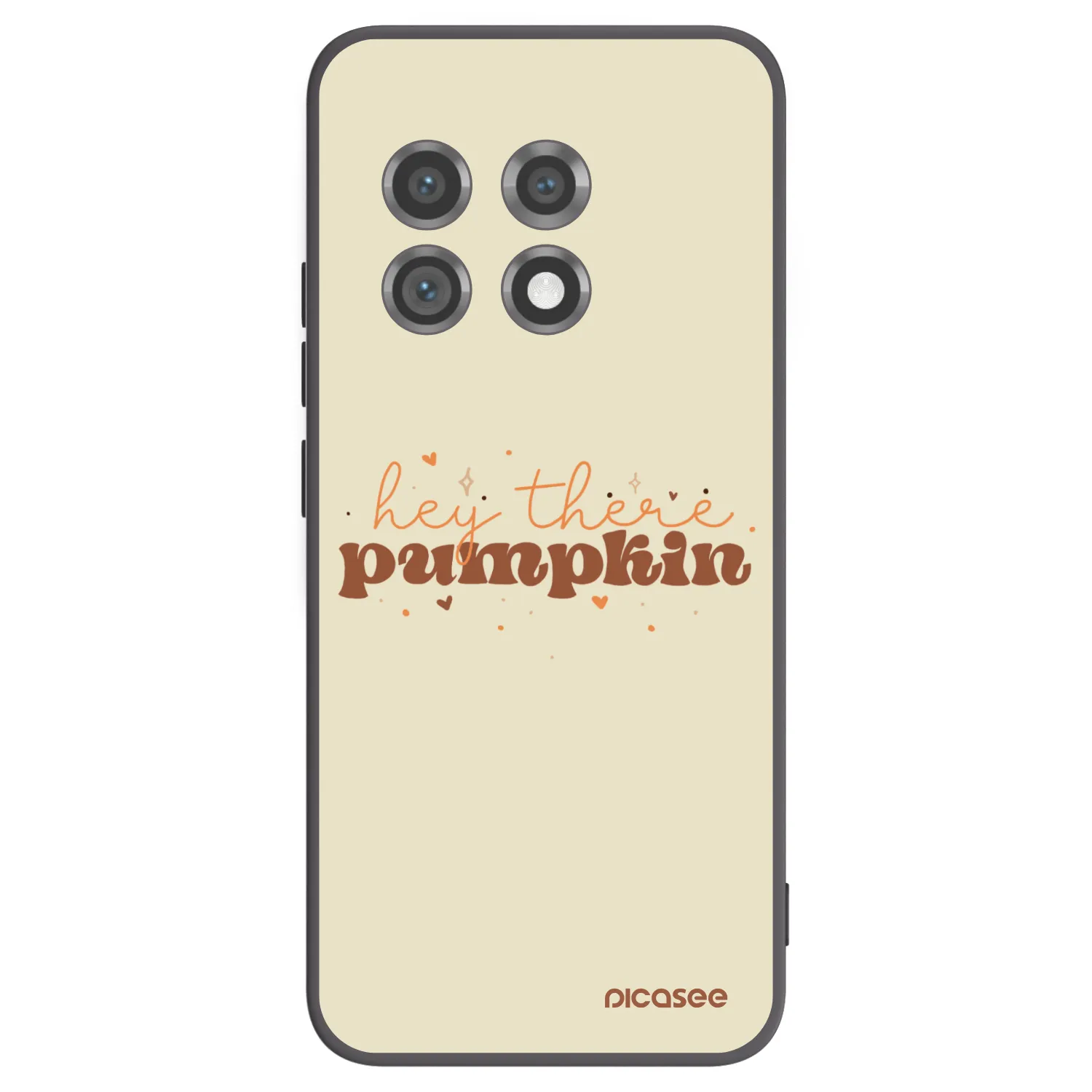 Picasee silikónový čierny obal pre OnePlus 11 5G - Hey there pumpkin