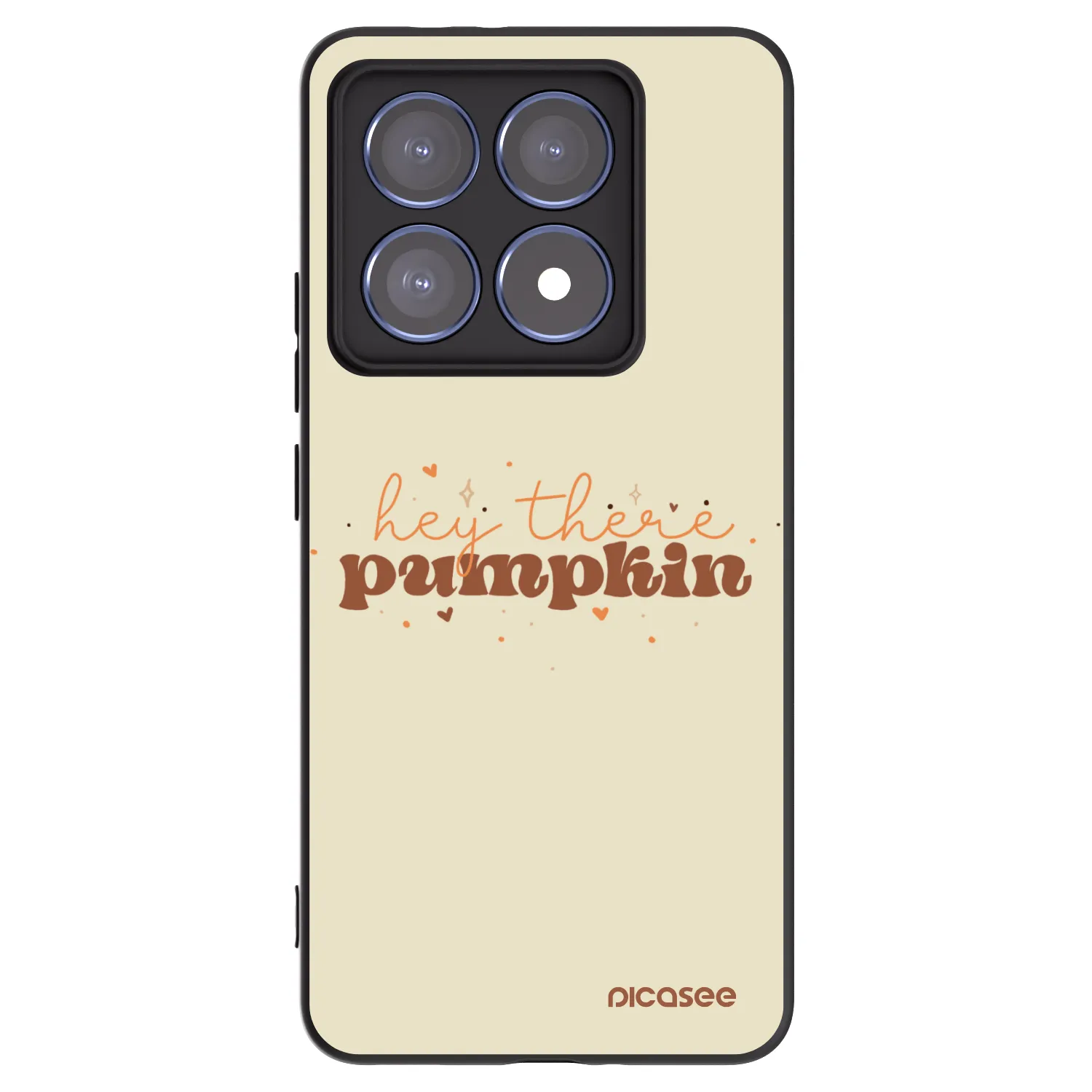 Picasee silikónový čierny obal pre Xiaomi 14T Pro - Hey there pumpkin