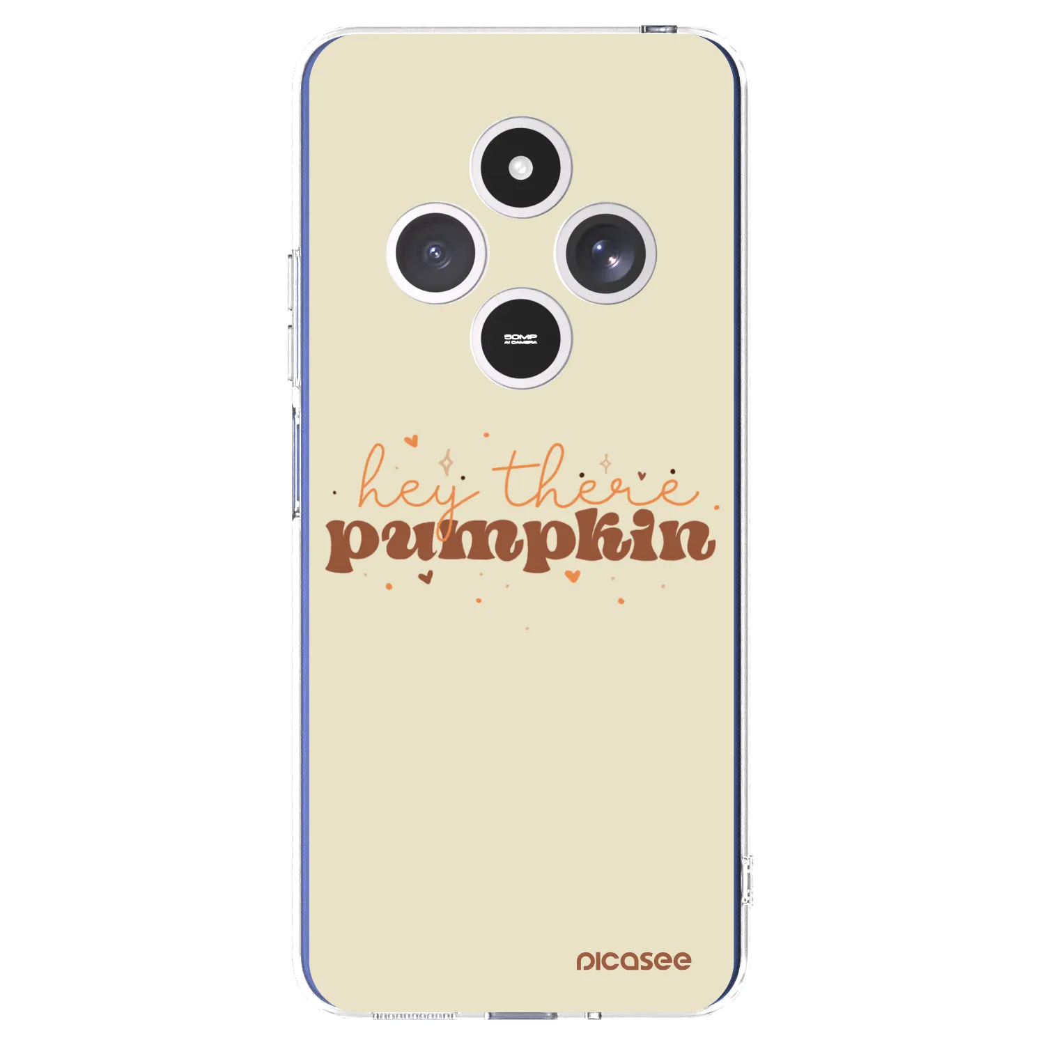 Picasee silikónový prehľadný obal pre Xiaomi Redmi 14C - Hey there pumpkin