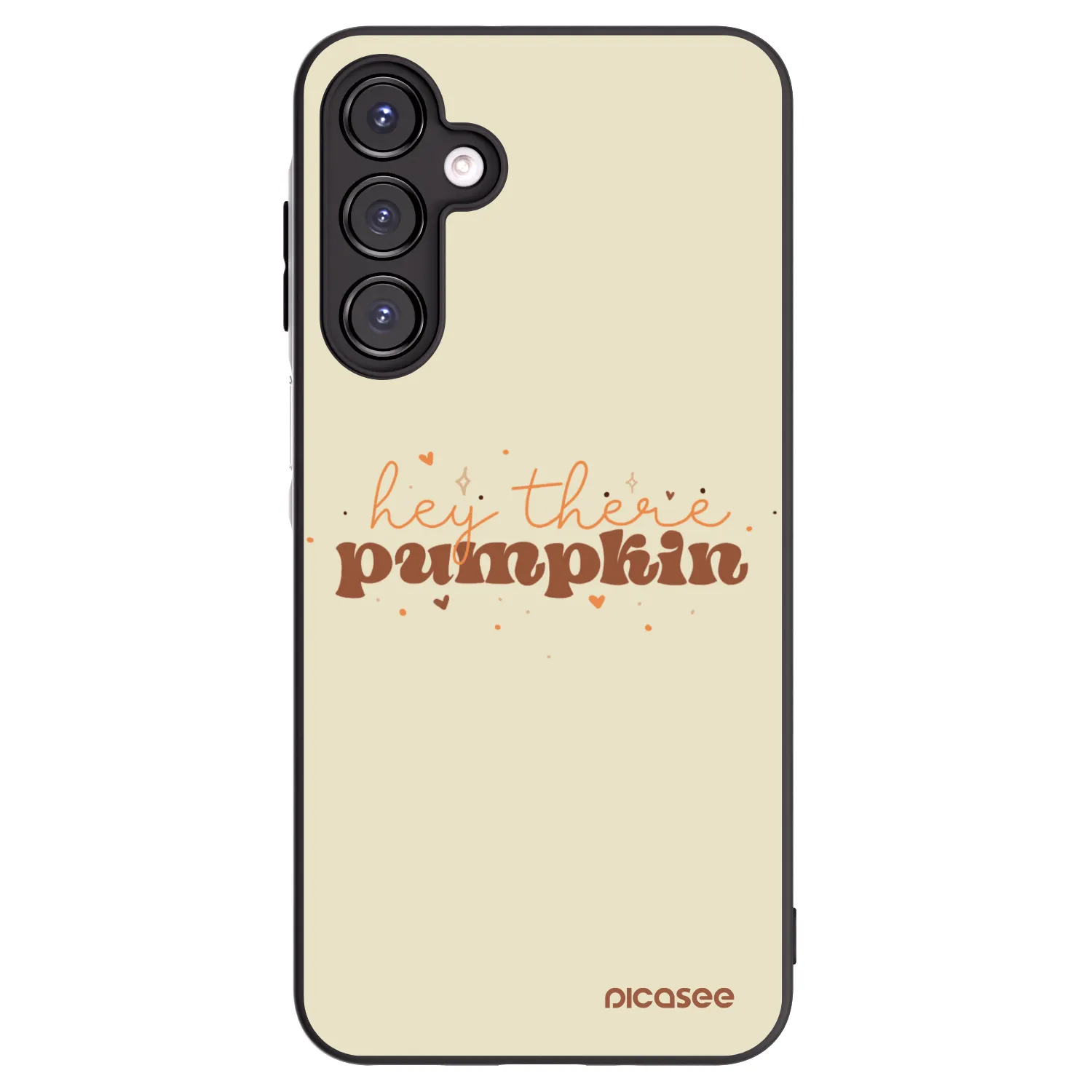 Picasee silikónový čierny obal pre Samsung Galaxy A16 5G - Hey there pumpkin