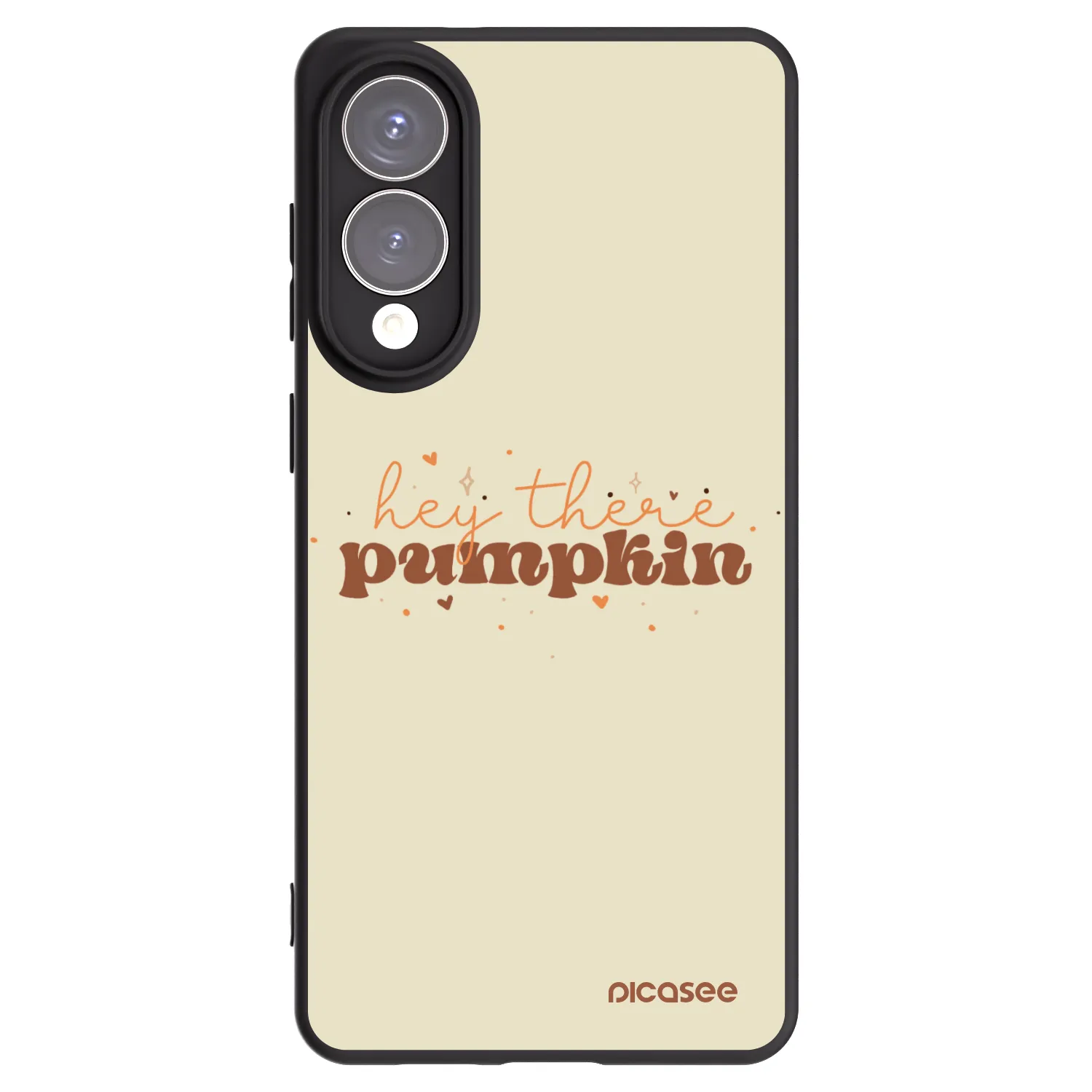 Picasee silikónový čierny obal pre Samsung Galaxy S25 Edge 5G - Hey there pumpkin