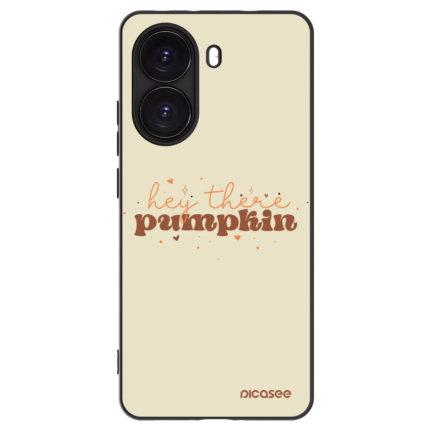 Picasee silikónový čierny obal pre Xiaomi Poco X7 Pro 5G - Hey there pumpkin