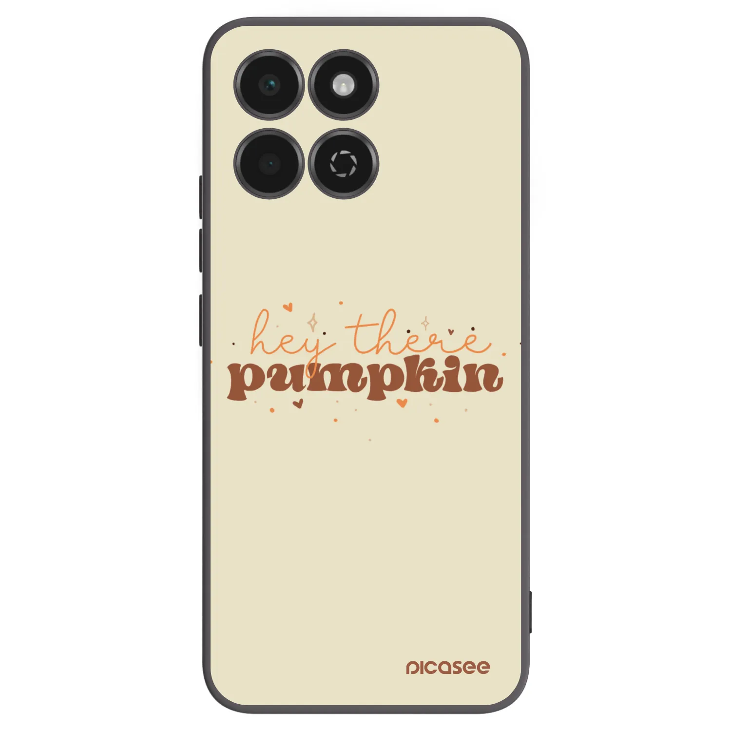 Picasee silikónový čierny obal pre Honor 200 Smart 5G - Hey there pumpkin
