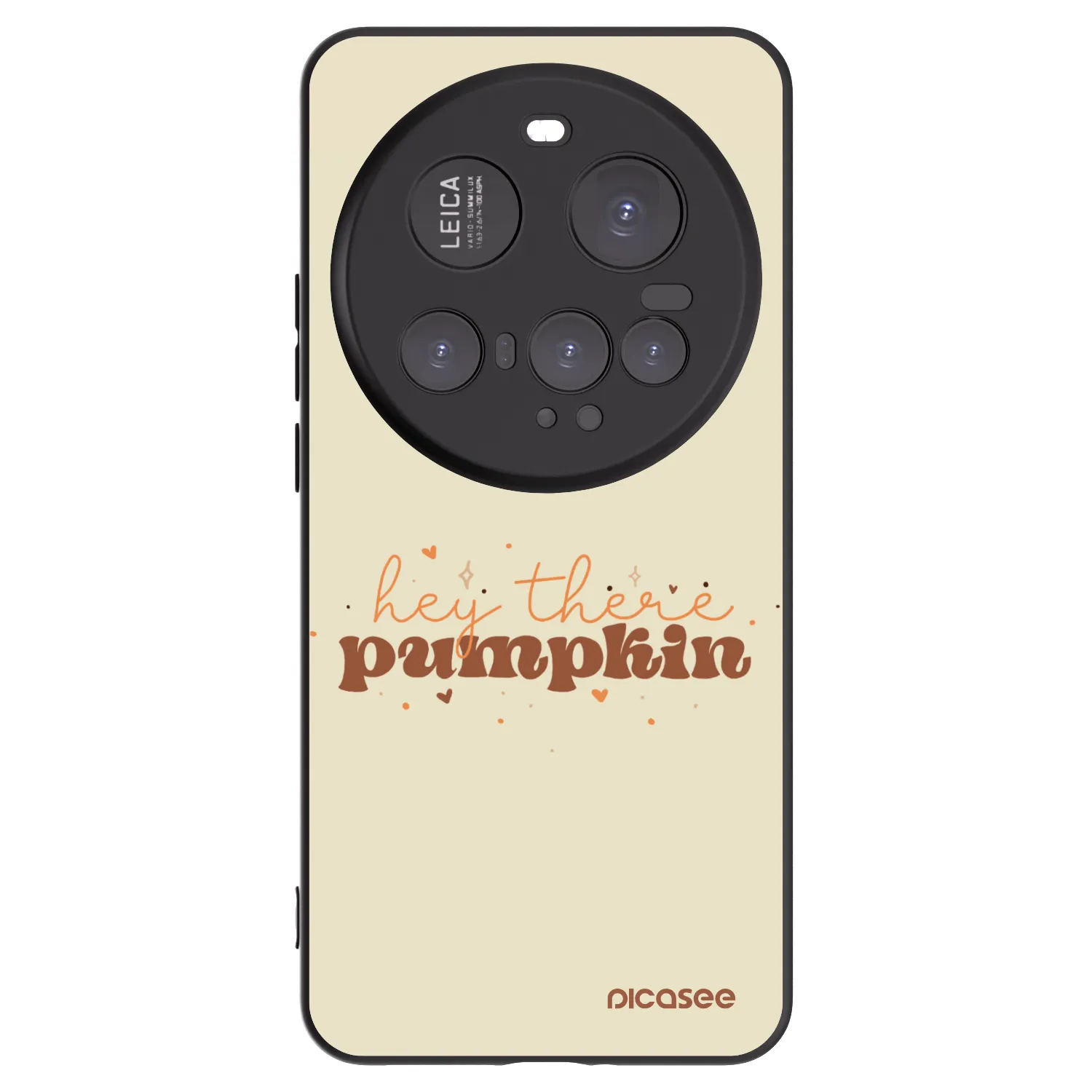 Picasee silikónový čierny obal pre Xiaomi 15 Ultra - Hey there pumpkin