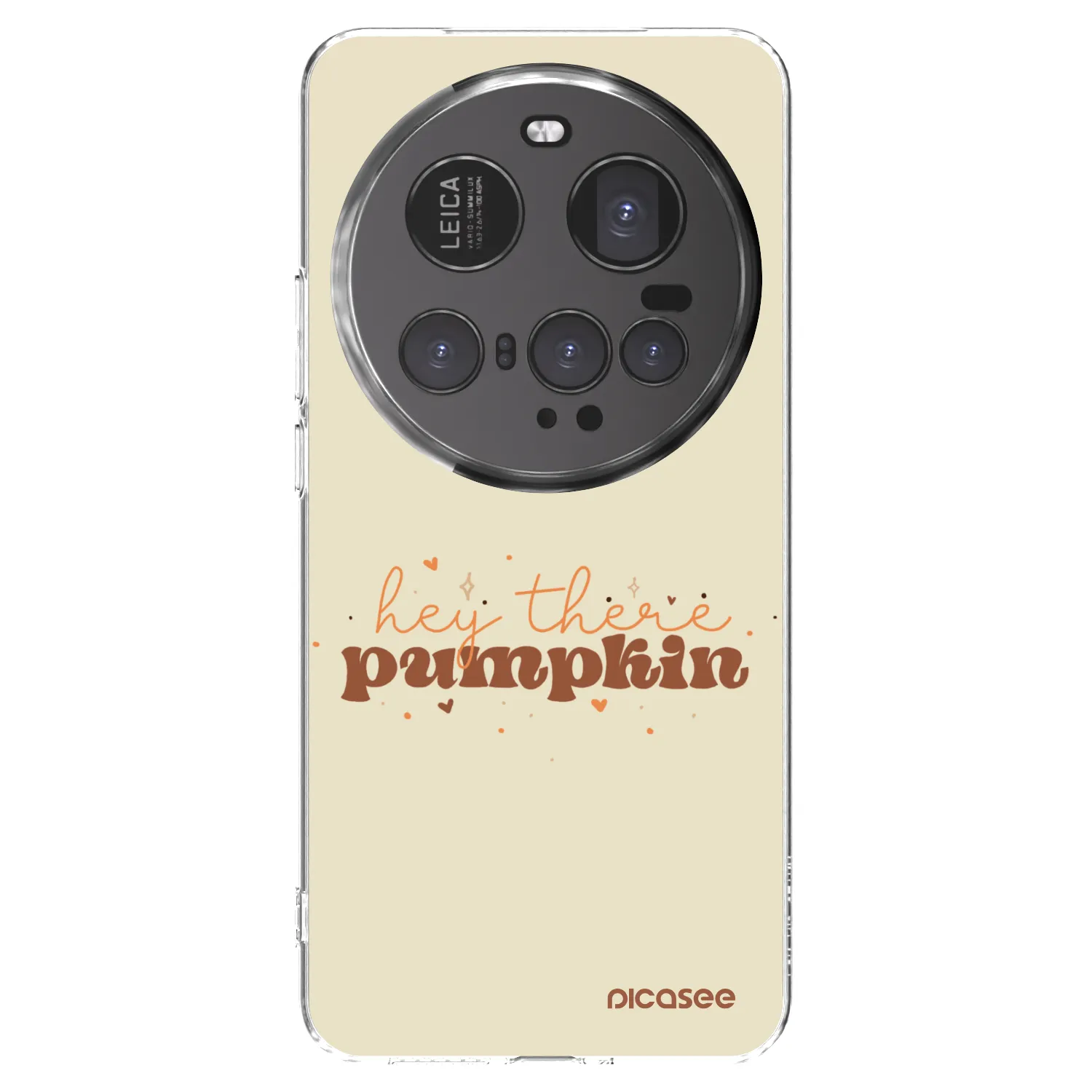 Picasee silikónový prehľadný obal pre Xiaomi 15 Ultra - Hey there pumpkin