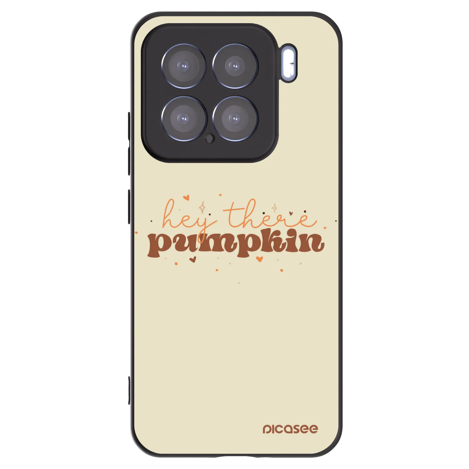 Picasee silikónový čierny obal pre Xiaomi 15 - Hey there pumpkin
