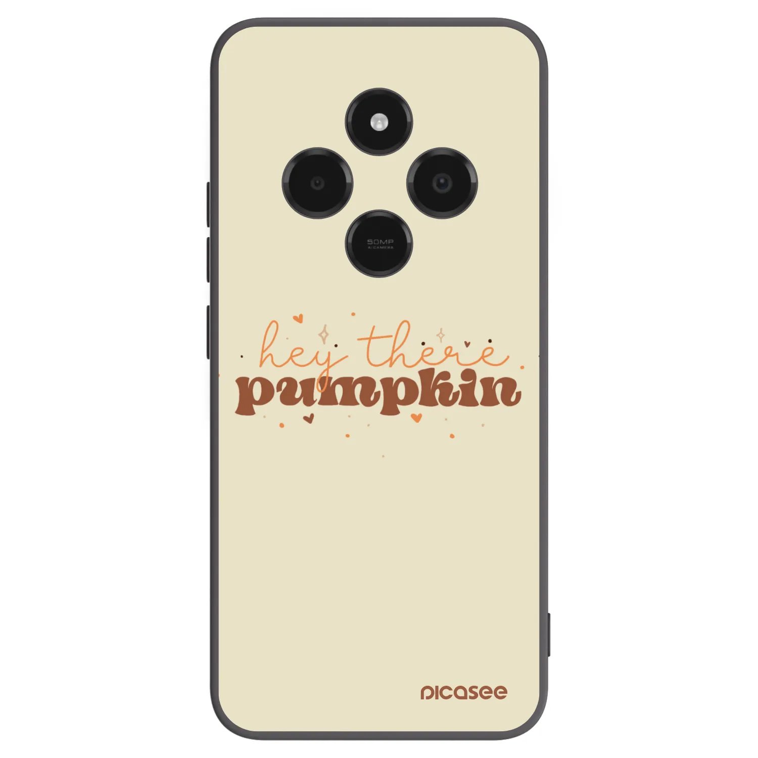 Picasee silikónový čierny obal pre Xiaomi Poco C75 - Hey there pumpkin