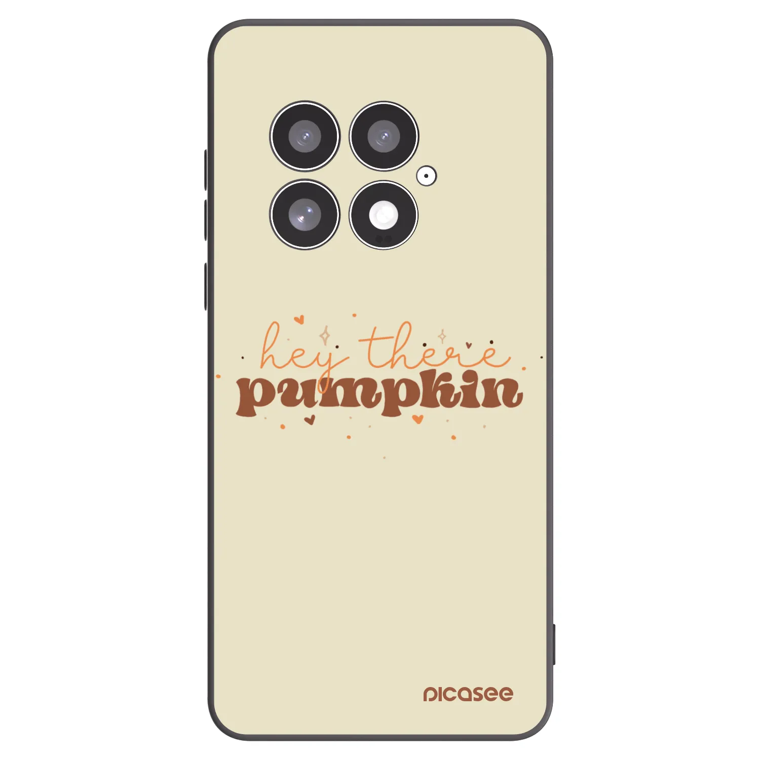 Picasee silikónový čierny obal pre OnePlus 13 5G - Hey there pumpkin