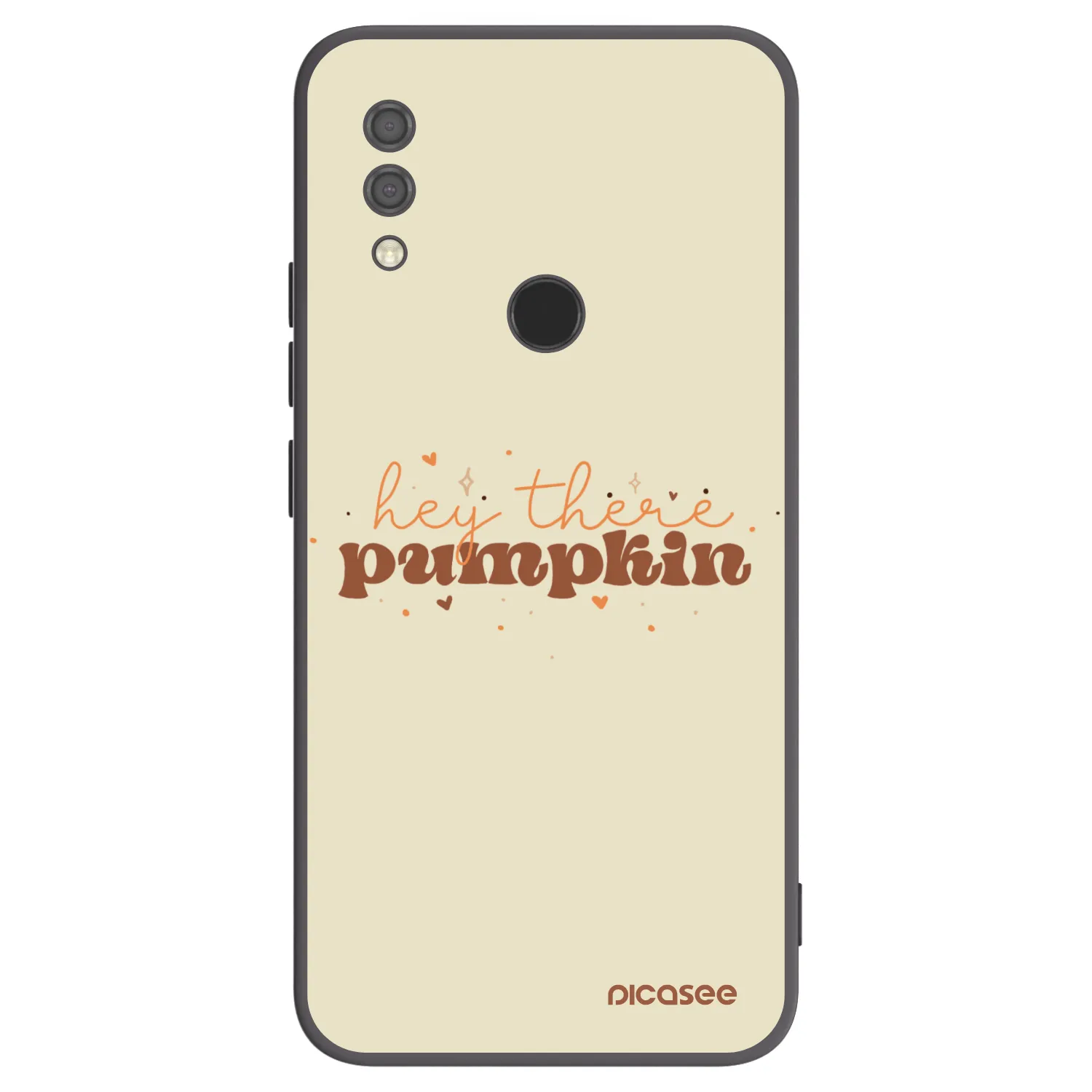 Picasee silikónový čierny obal pre Xiaomi Redmi 7 - Hey there pumpkin