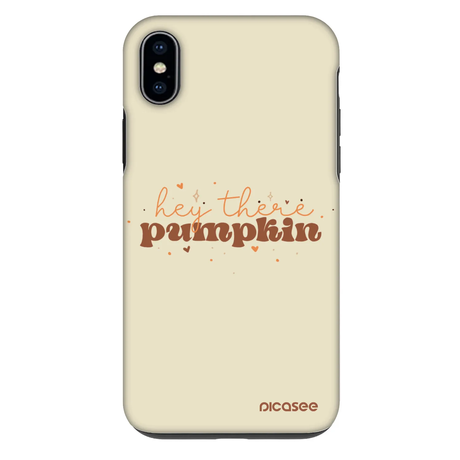 Picasee Fashion Case pre Apple iPhone XS Max - Hey there pumpkin