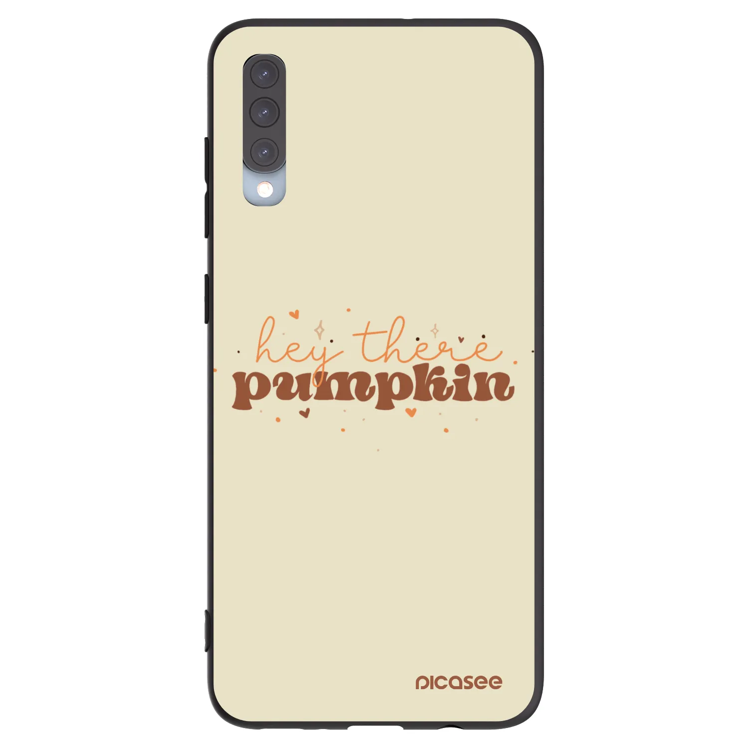 Picasee silikónový čierny obal pre Samsung Galaxy A70 A705F - Hey there pumpkin