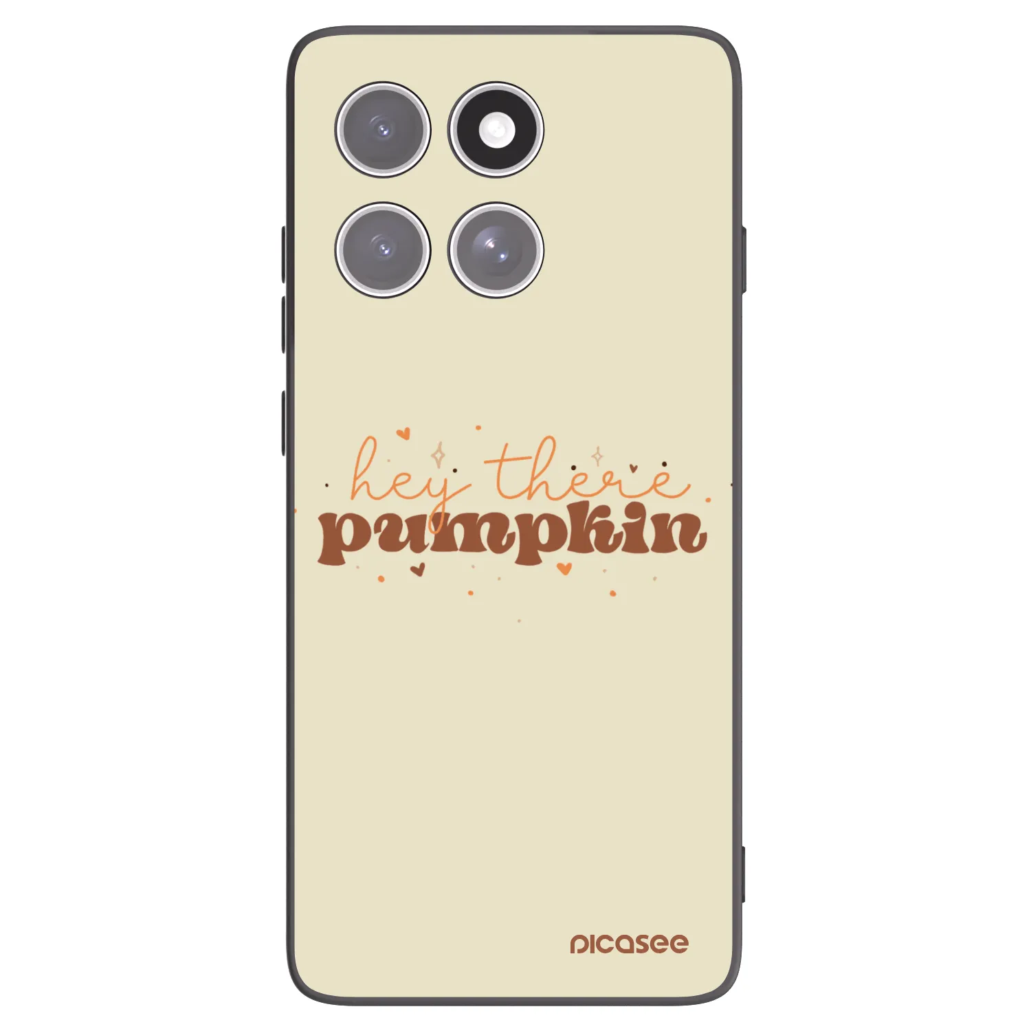 Picasee silikónový čierny obal pre Motorola Edge 60 Pro - Hey there pumpkin