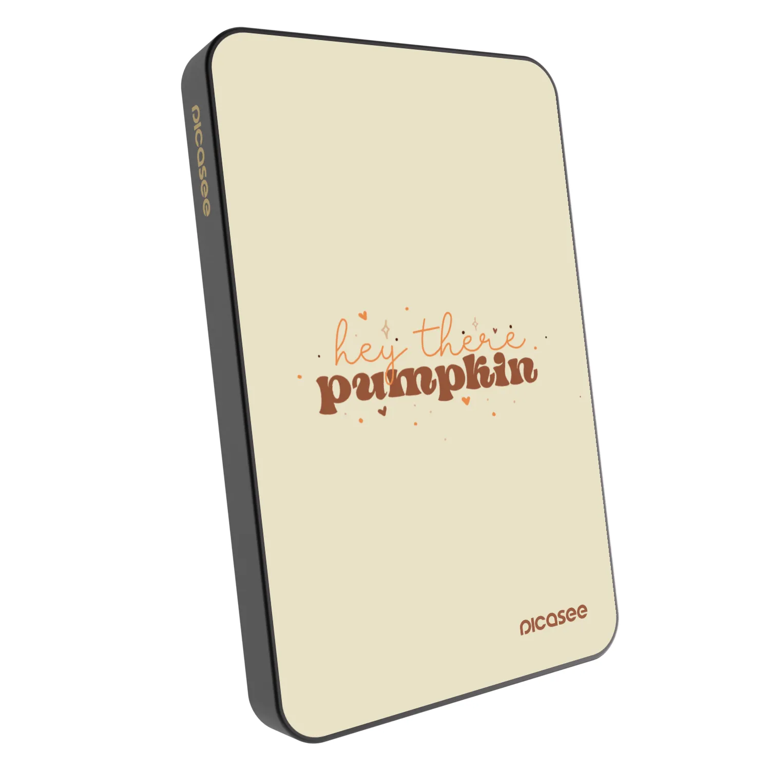 Picasee Powerbanka s MagSafe 5 000 mAh Šedá - Hey there pumpkin