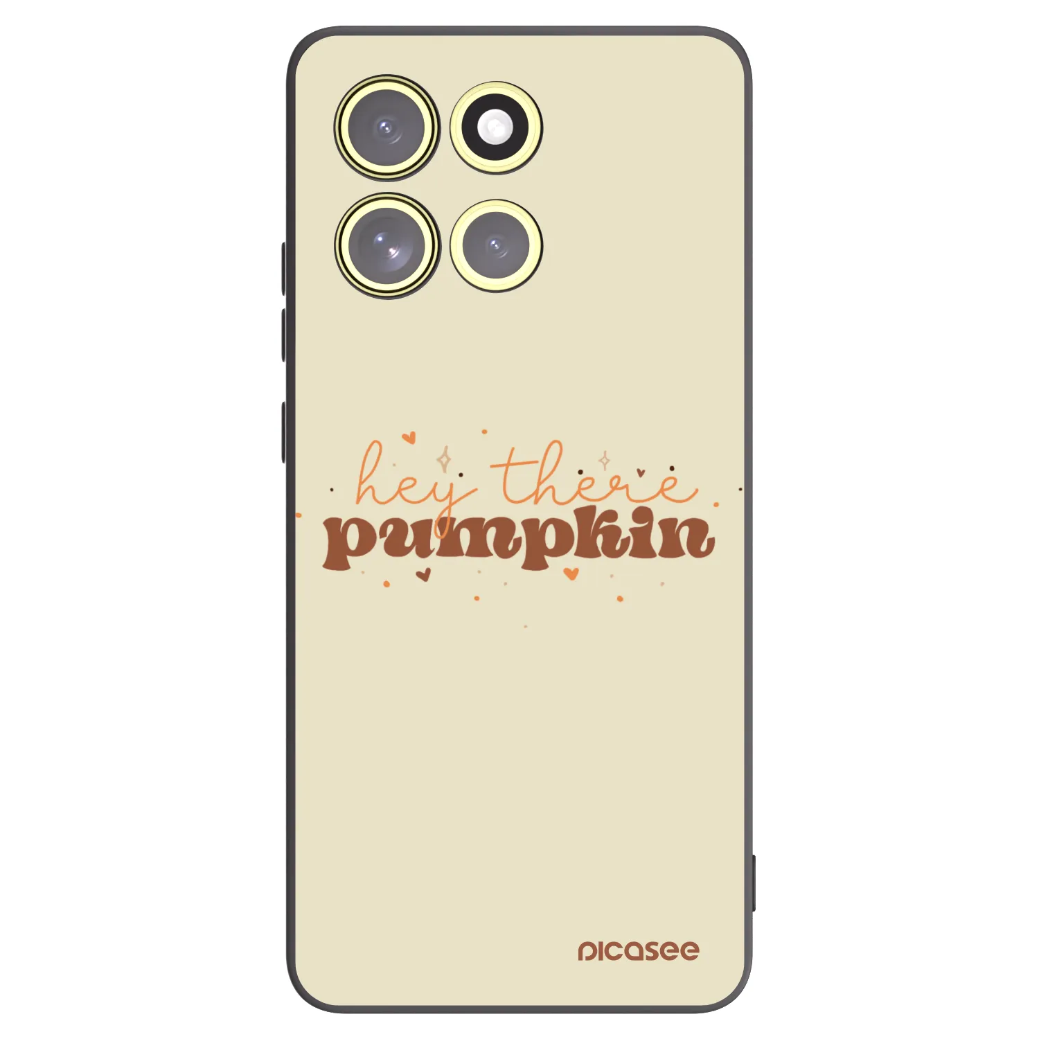 Picasee silikónový čierny obal pre Motorola Moto G86 5G - Hey there pumpkin