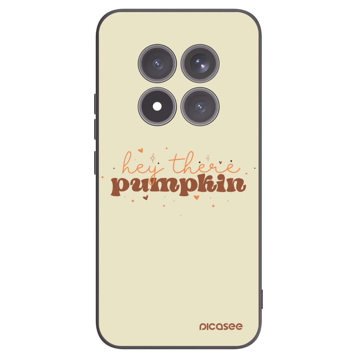Picasee silikónový čierny obal pre Xiaomi Redmi Note 15 Pro+ - Hey there pumpkin