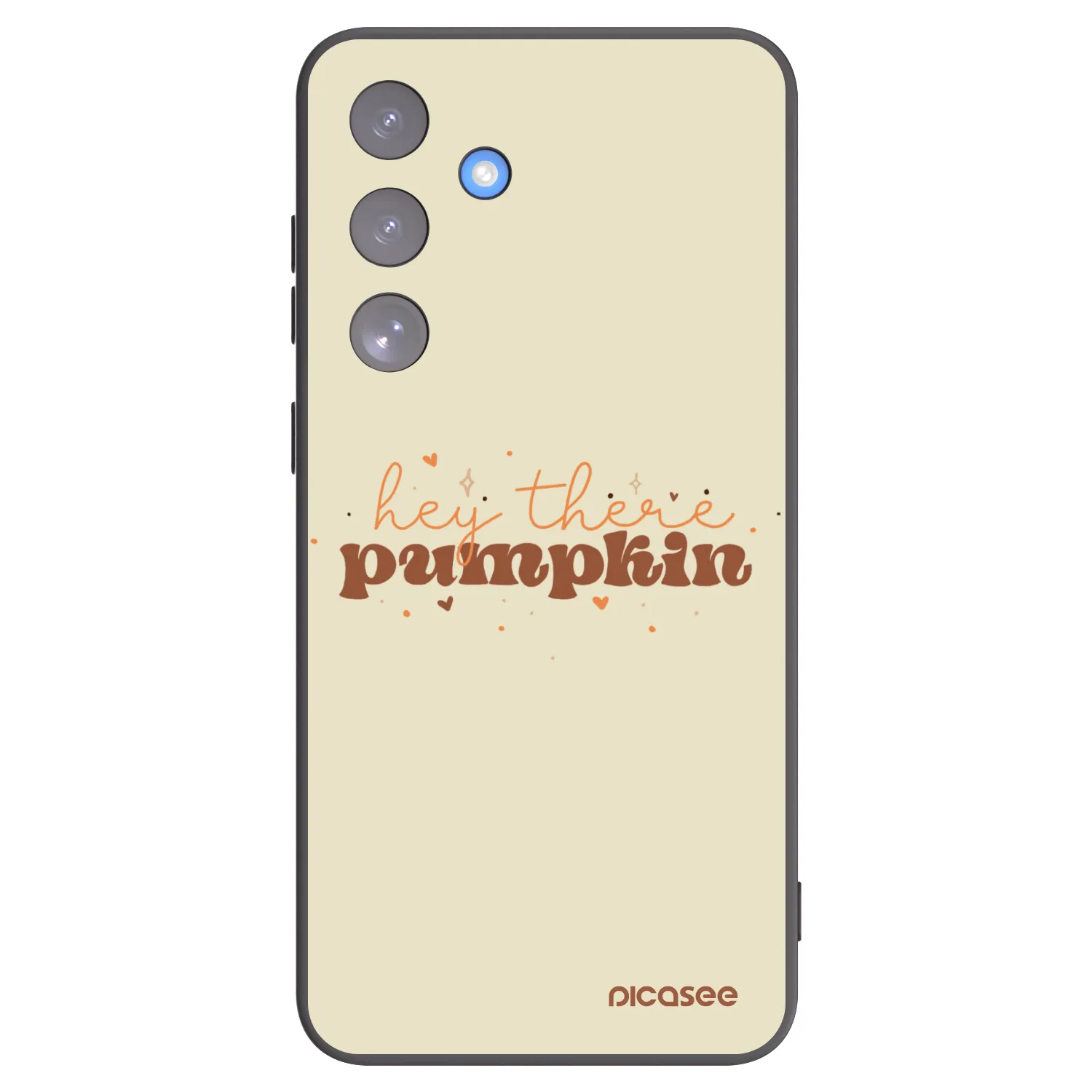 Picasee silikónový čierny obal pre Samsung Galaxy S25 FE 5G - Hey there pumpkin