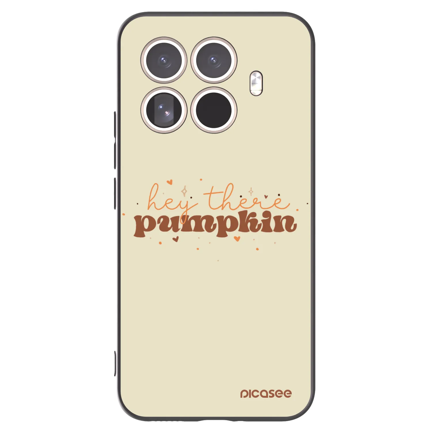 Picasee silikónový čierny obal pre Xiaomi 15T Pro - Hey there pumpkin