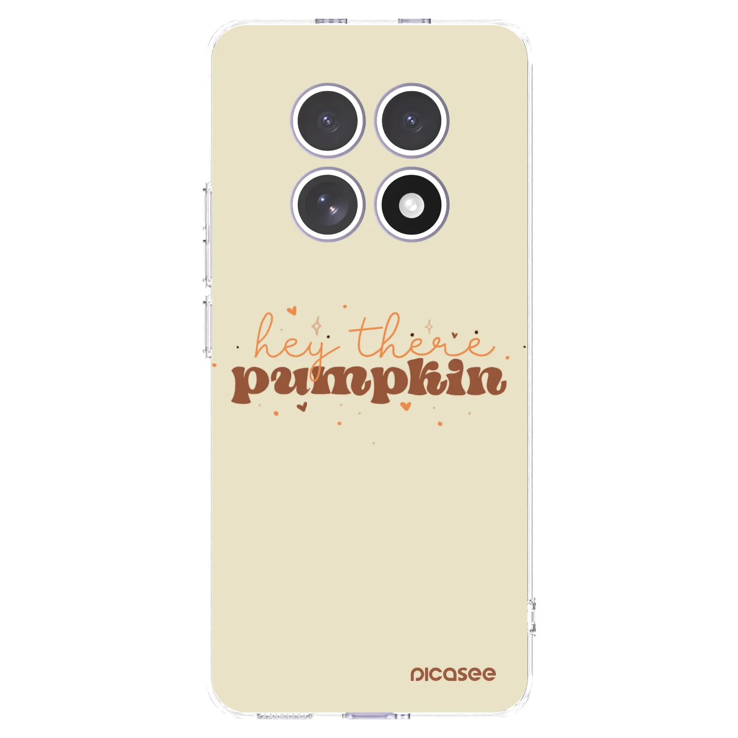 Picasee silikónový prehľadný obal pre Xiaomi Redmi Note 15 4G - Hey there pumpkin