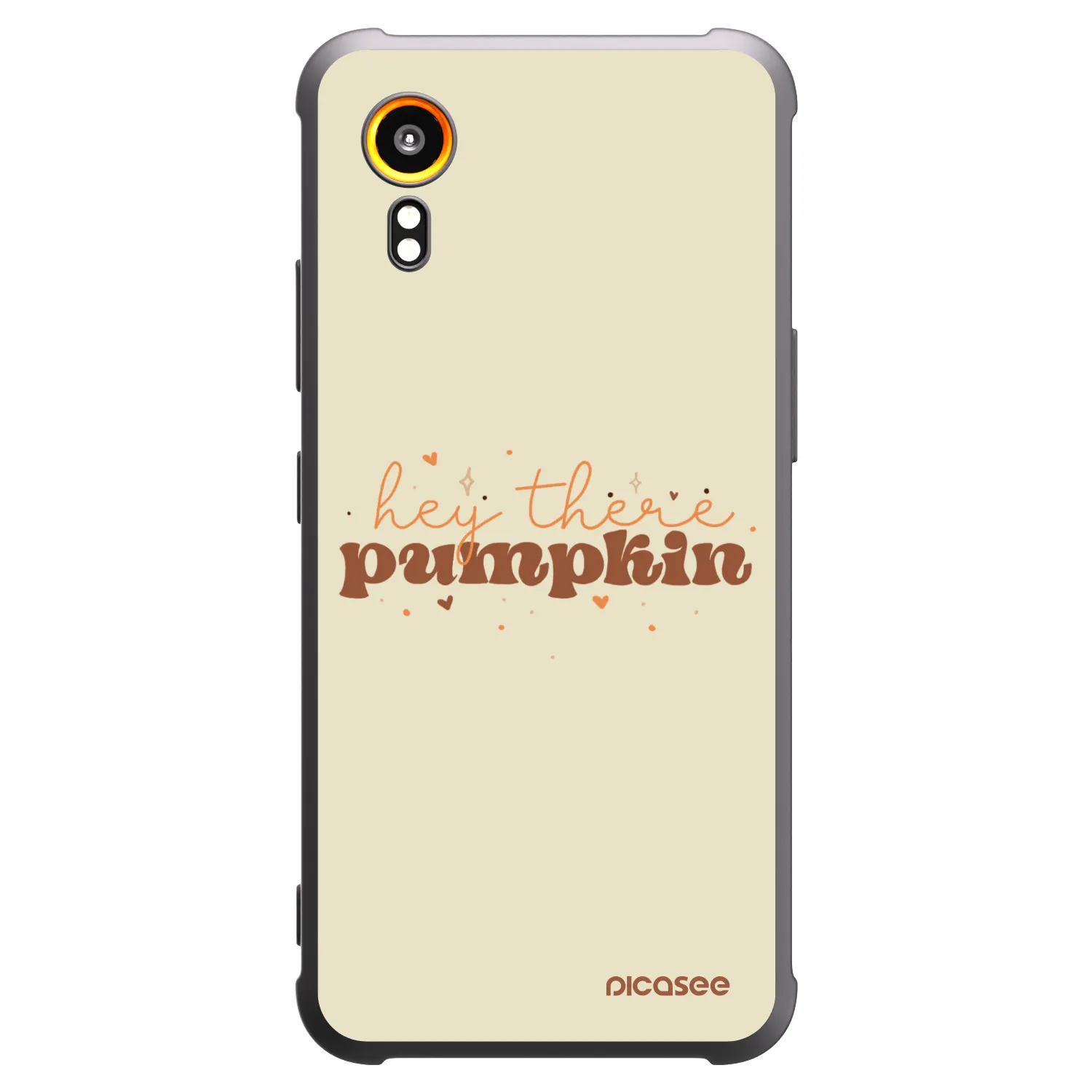 Picasee silikónový čierny obal pre Samsung Galaxy XCover 7 - Hey there pumpkin