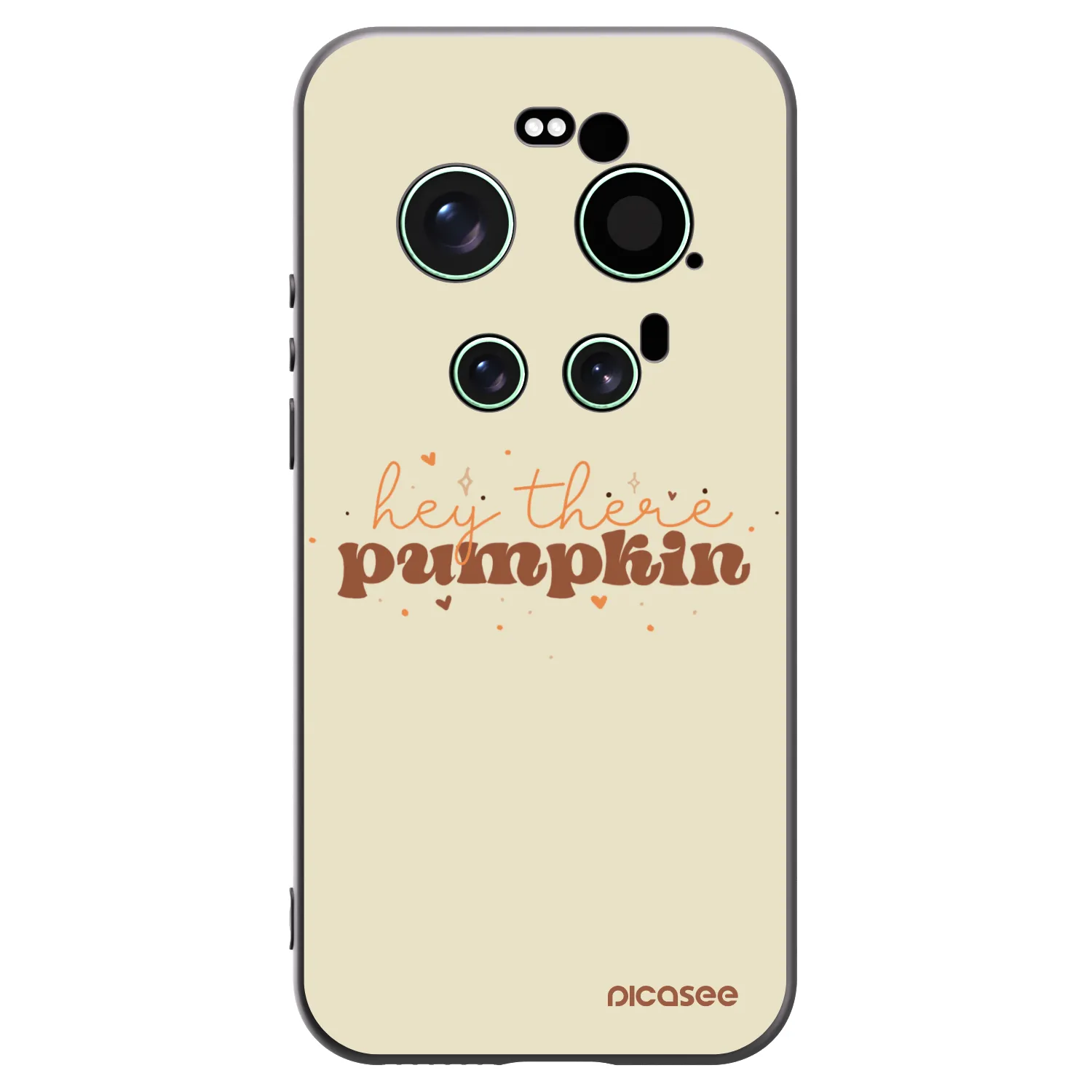 Picasee silikónový čierny obal pre Xiaomi 17 Ultra - Hey there pumpkin